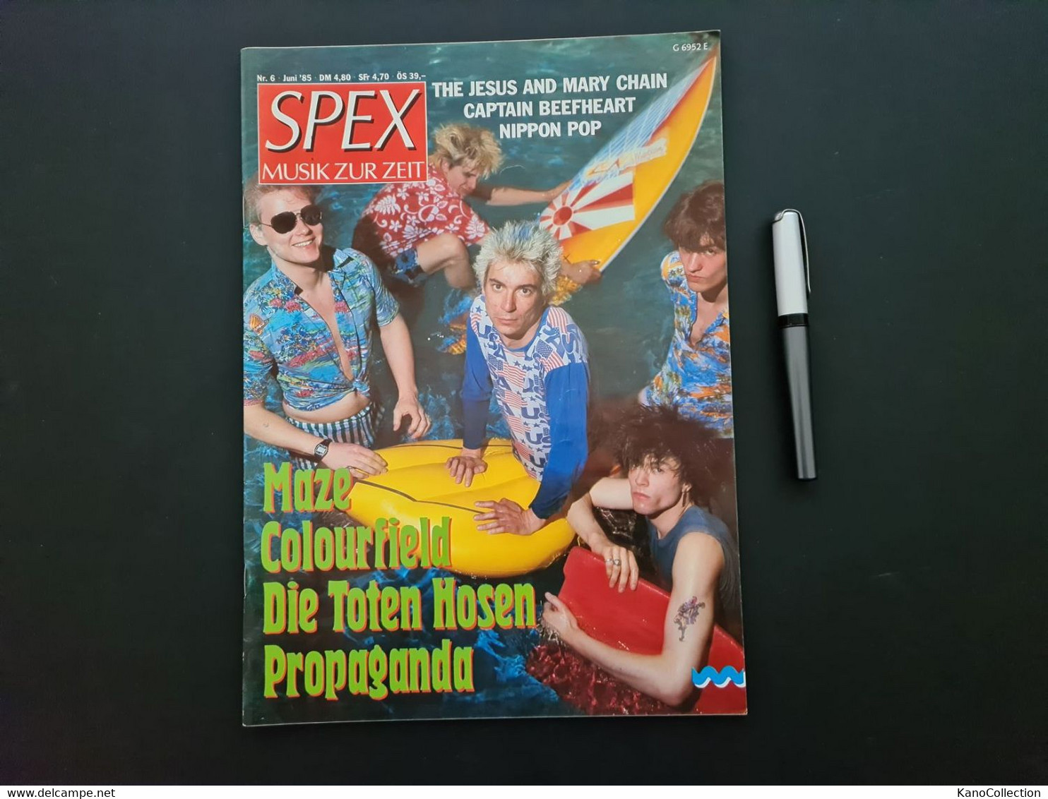 SPEX Magazin – Musik Zur Zeit / Nr. 6 Juni 1985 - Musique