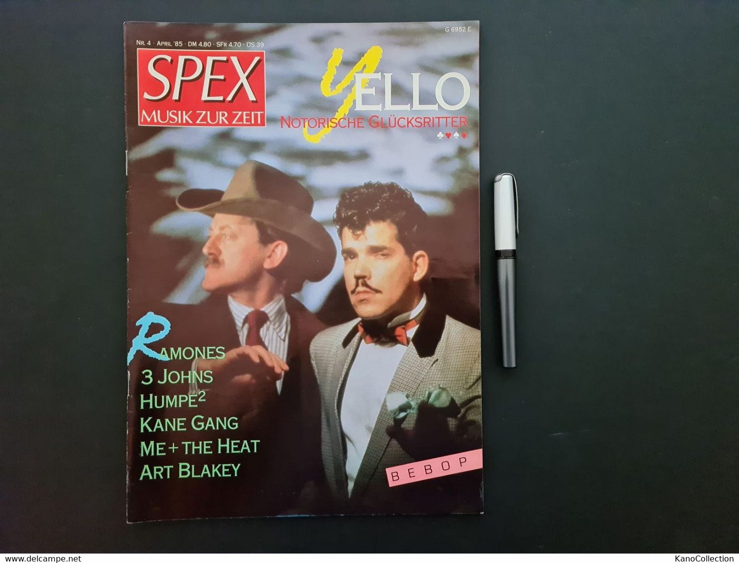 SPEX Magazin – Musik Zur Zeit / Nr. 4 April  1985 - Musique