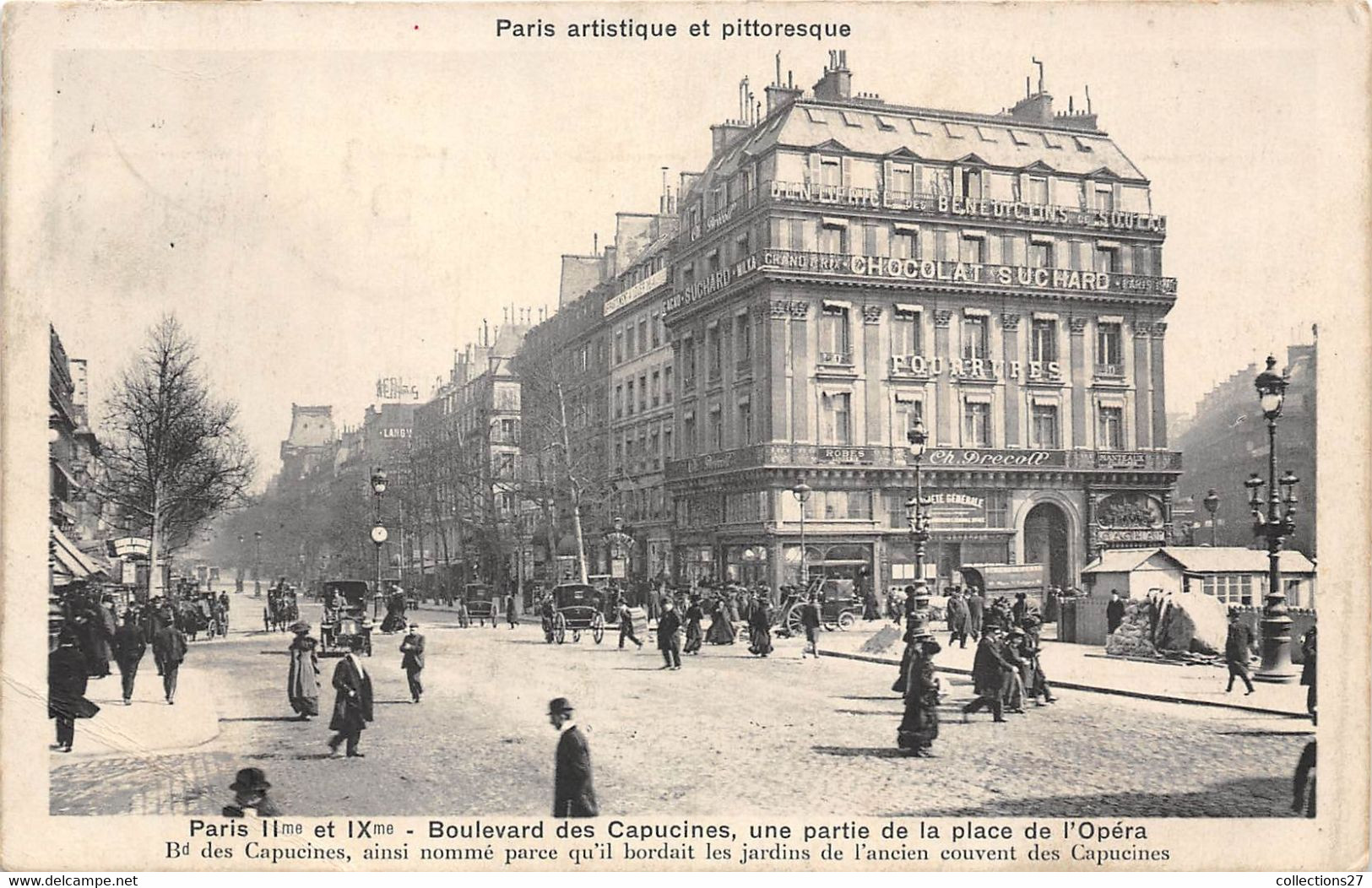 PARIS-75011-ET IX Eme BLD DES CAPUCINES , UNE PARIE DE LA PLACE DE L'OPERA - Arrondissement: 11