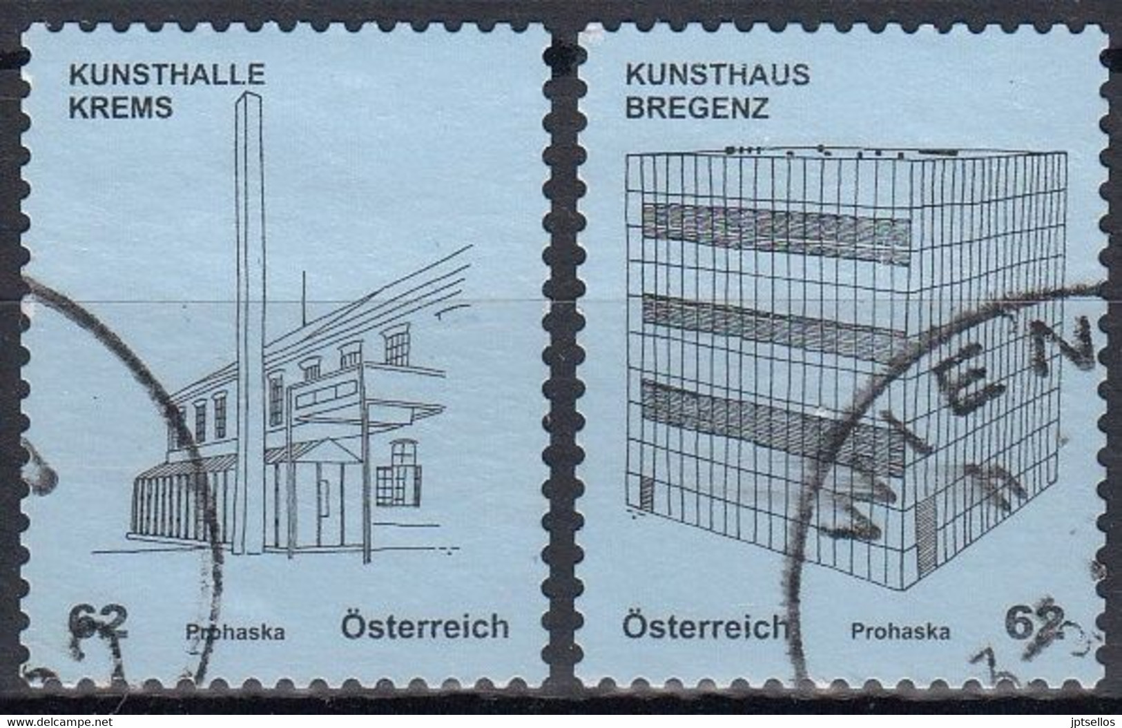 AUSTRIA 2011 YVERT Nº 2753/54 USADO - Used Stamps
