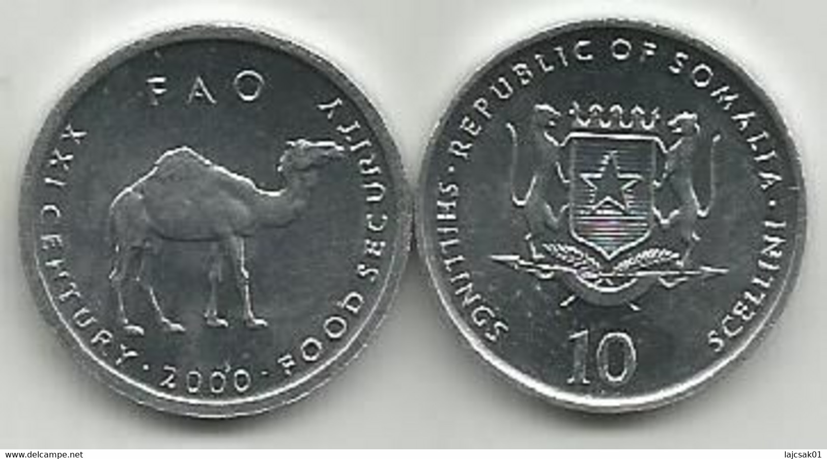 10 Scellini 2000. FAO High Grade - Somalia