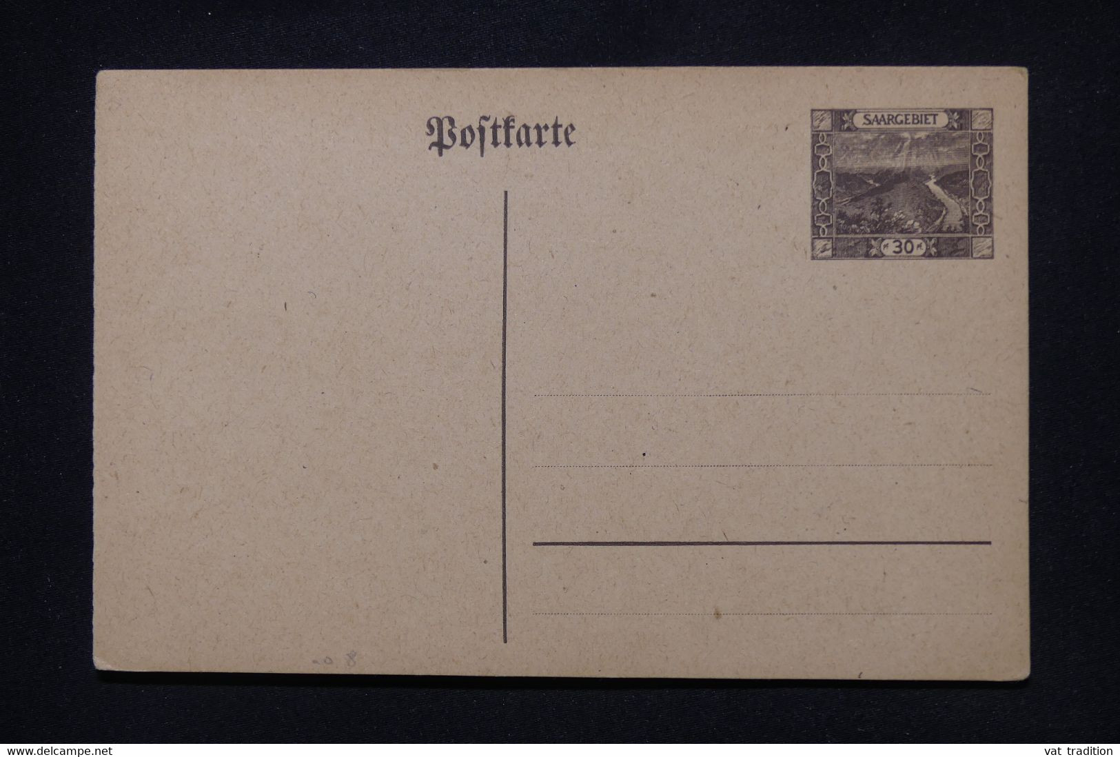 SARRE - Entier Postal , Non Circulé - L 105035 - Postal Stationery