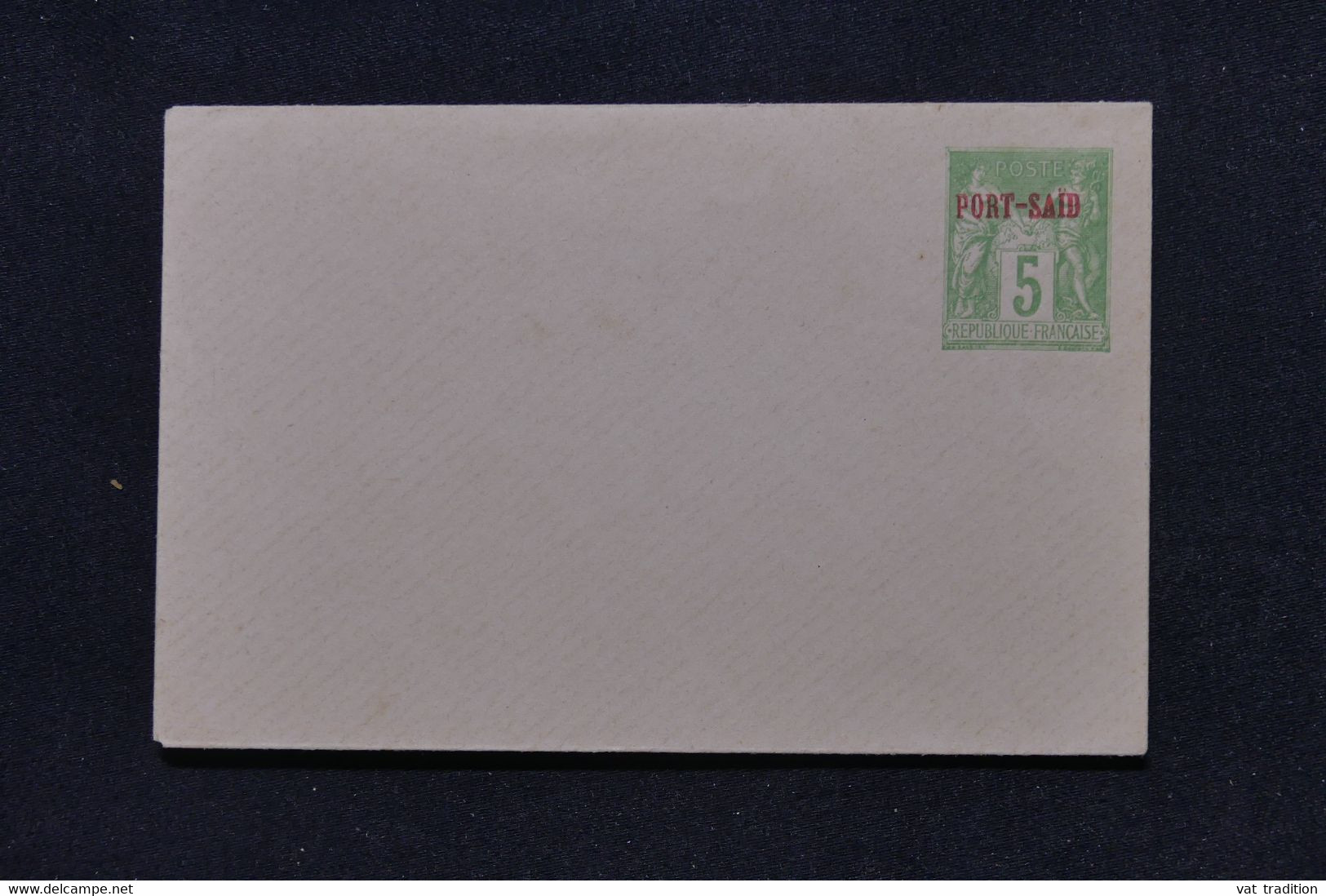 PORT SAÏD - Entier Postal Type Sage Surchargé, Non Circulé - L 105047 - Lettres & Documents