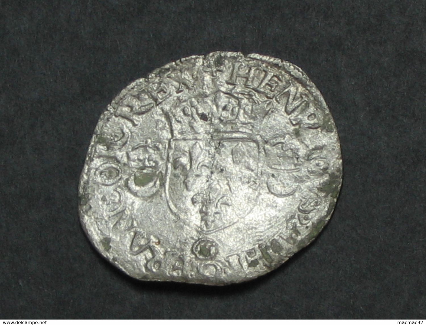 Douzain D'HENRI II 1554 G (Poitiers)  ***** EN ACHAT IMMEDIAT ***** - 1547-1559 Heinrich II.