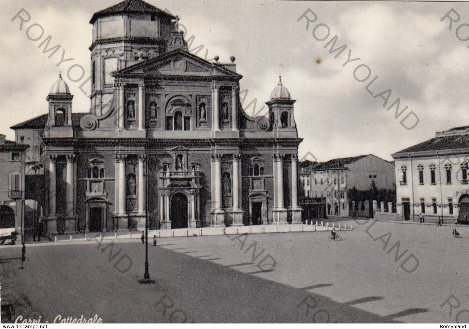 CARTOLINA  CARPI,EMILIA ROMAGNA,CATTEDRALE,BELLA ITALIA,STORIA,IMPERO ROMANO,MEMORIA,CULTURA,RELIGIONE,VIAGGIATA - Carpi