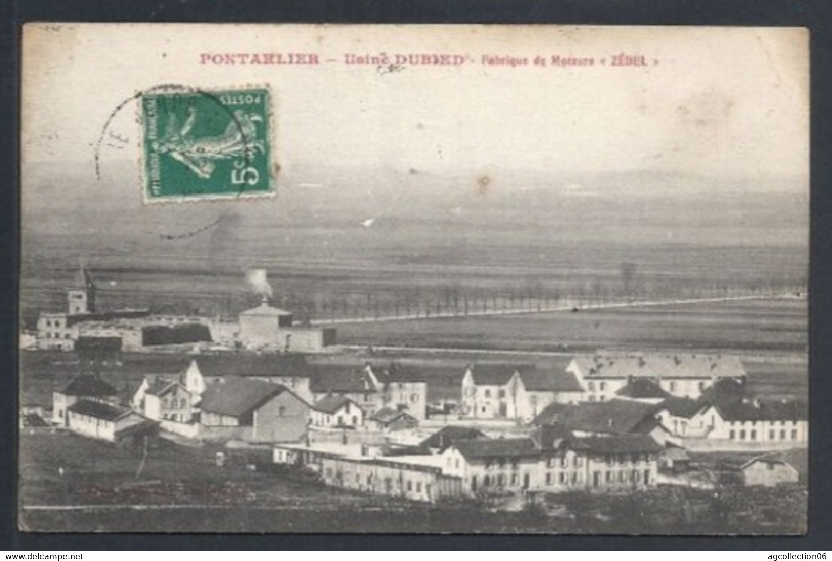 USINE DEBIED. FABRIQUE DE MOTEURS ZEDEL - Pontarlier