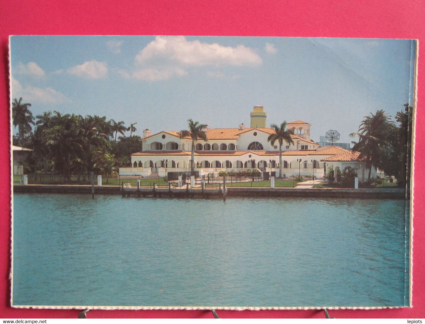 Visuel Très Peu Courant - Etats-Unis - Miami - Fabulous Star Island - R/verso - Miami
