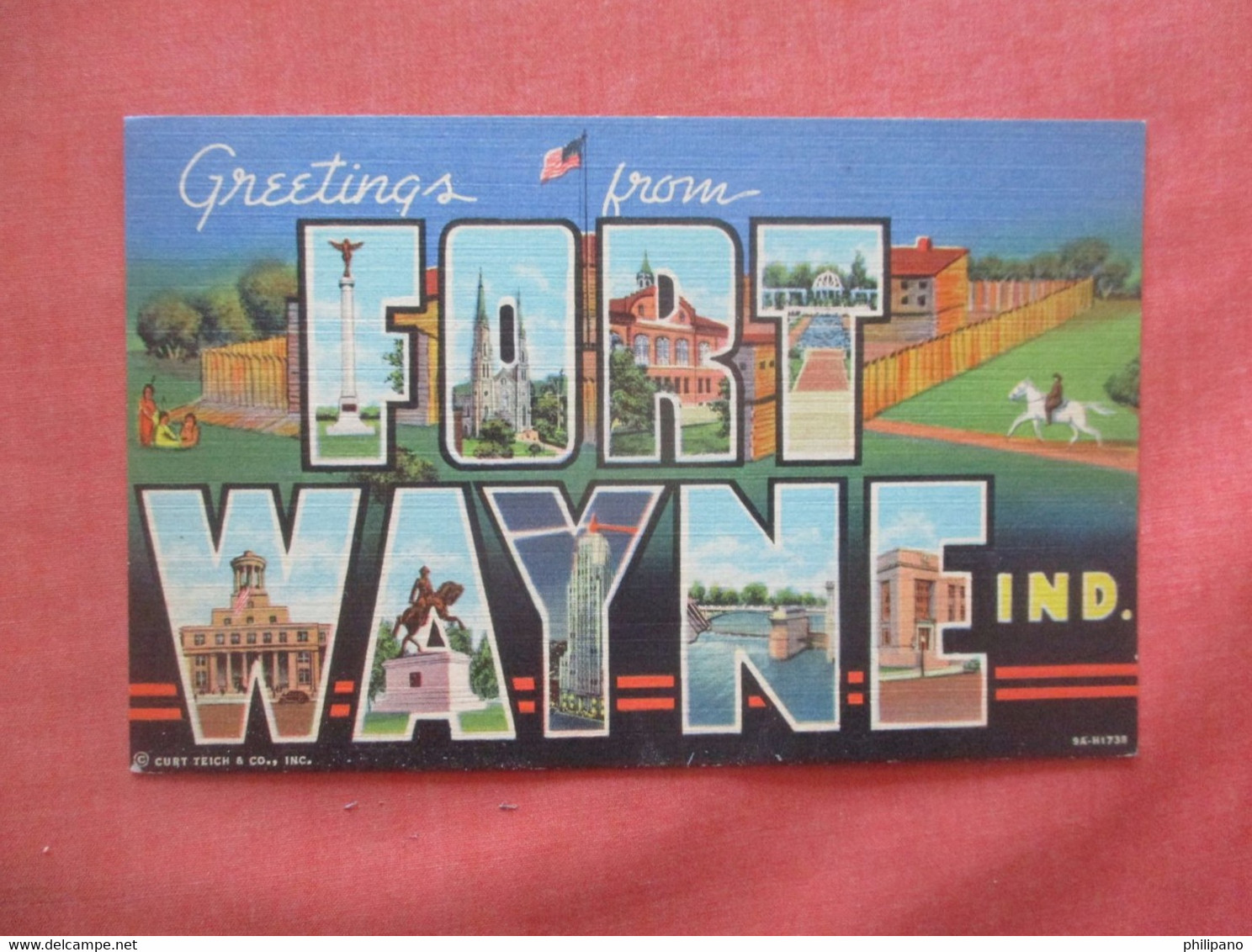 Greetings   Fort Wayne Indiana > Fort Wayne  Ref 5100 - Fort Wayne