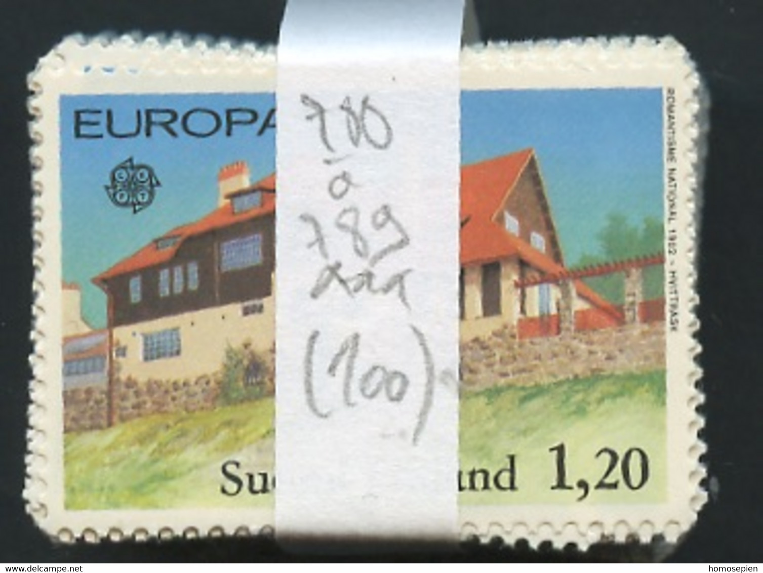 Finlande - Finnland - Finland Lot 1978 Y&T N°788 à 789 - Michel N°825 à 826 *** - EUROPA - Lot De 100 Séries - Ganze Bögen