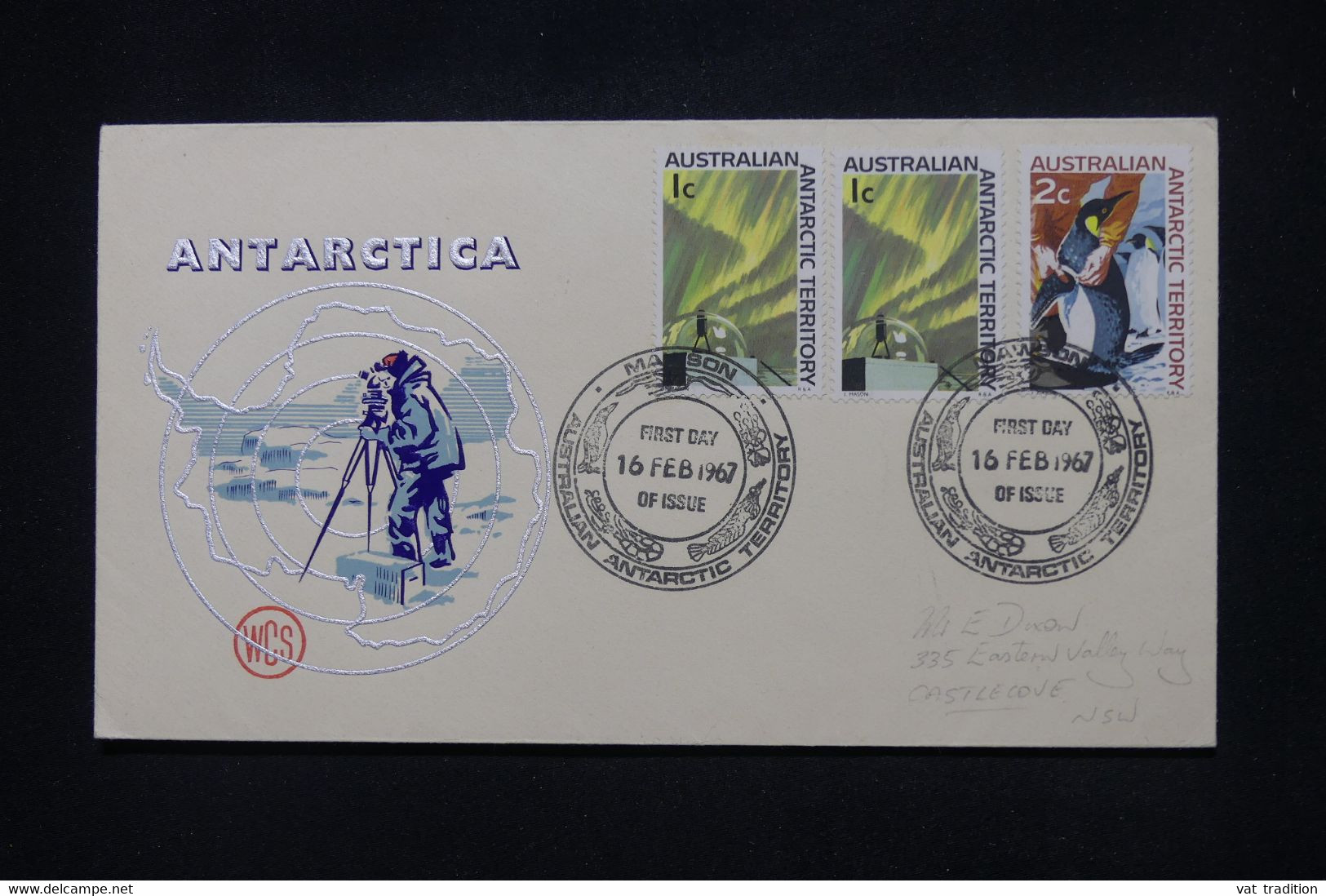 TERRITOIRE ANTARCTIQUE AUSTRALIEN. - Enveloppe FDC En 1967 - L 105092 - FDC