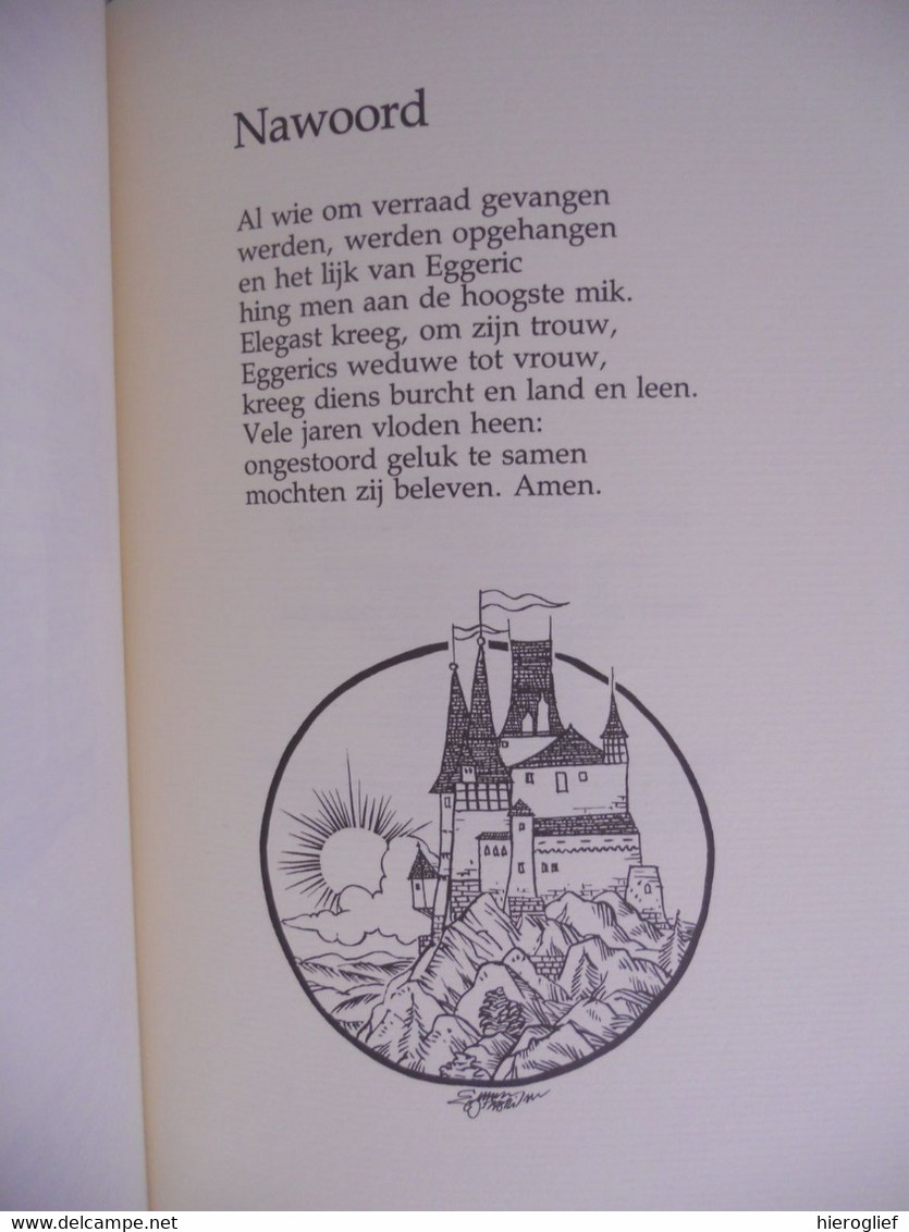 KAREL ende ELEGAST herdicht door Clement Vermaere originele tekeningen van Leo Fabre ten geleide Anton van Wilderode