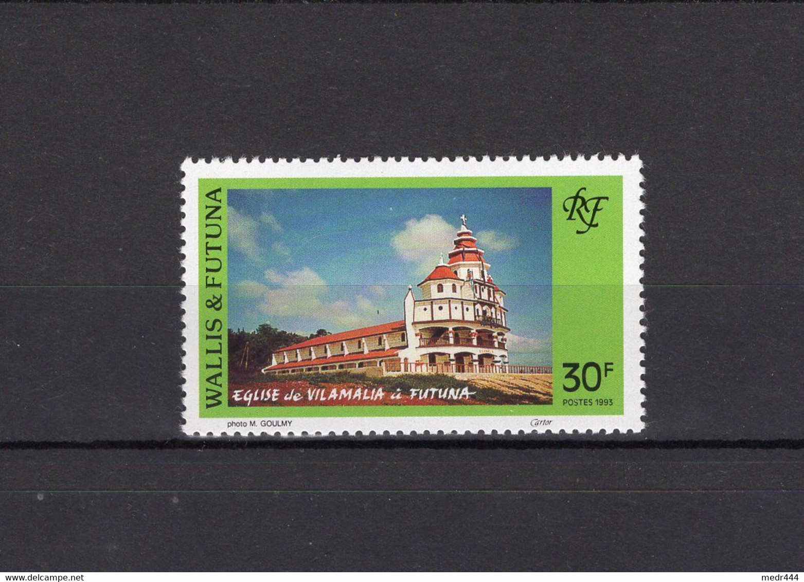 Wallis And Futuna 1993 - Vilamalia Church - Stamp 1v -  Complete Set - MNH** Excellent Quality - Lettres & Documents