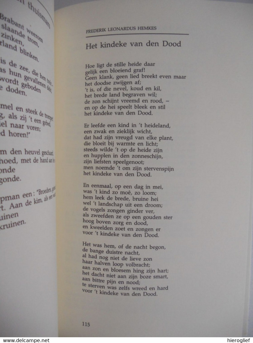 HET NACHTEGALENBOSJE Poëzie Uit Vlaanderen En Neederland 1880 1916 Door Hubert Van Herreweghen Willy Spillebeen - Poésie