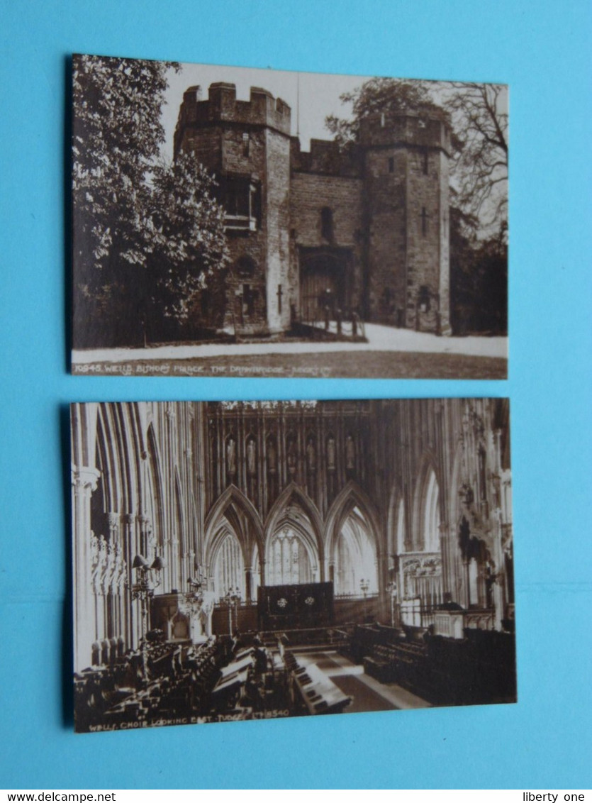 Judges Little Pictures > WELLS Set 2 " 10 Sepia Photos Of 1/- > Anno 19?? ( See Scans / Judges Ltd. Hastings ) ! - Wells