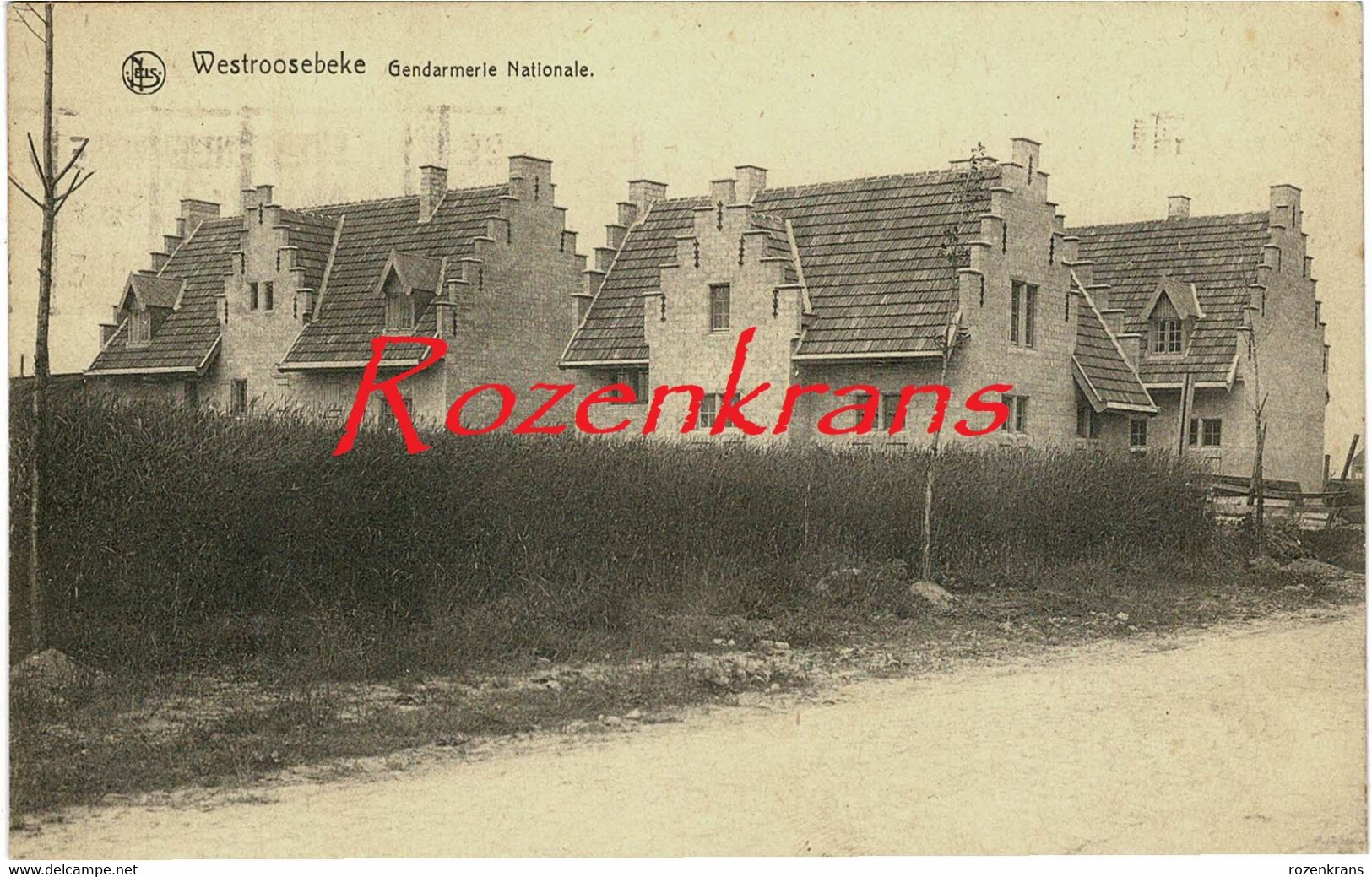 Westrozebeke Westroosebeke Staden Gendarmerie Nationale RIJKSWACHT ZELDZAAM (In Goede Staat) - Staden