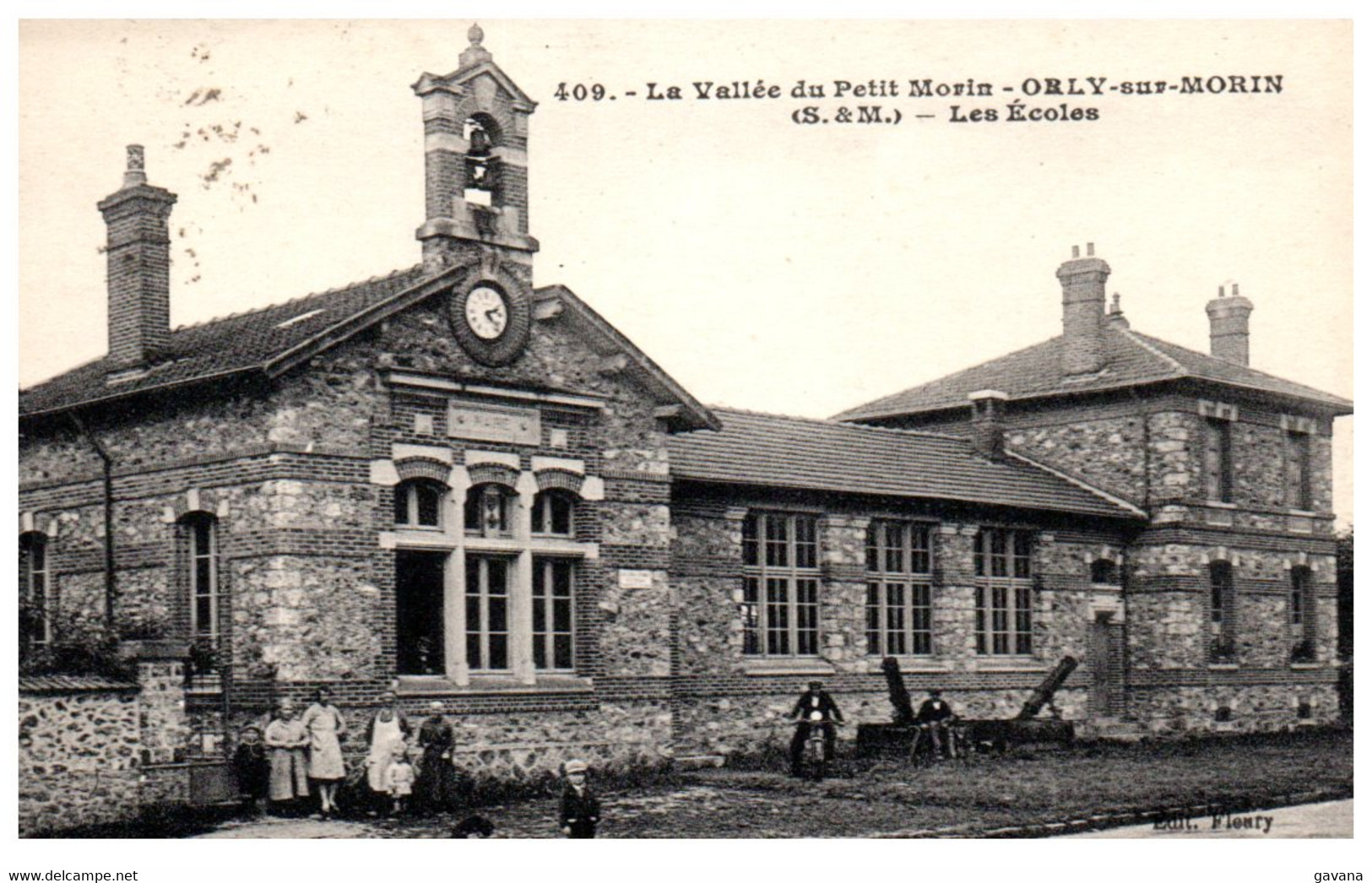 77 ORLY-sur-MORIN - Les écoles - Altri & Non Classificati