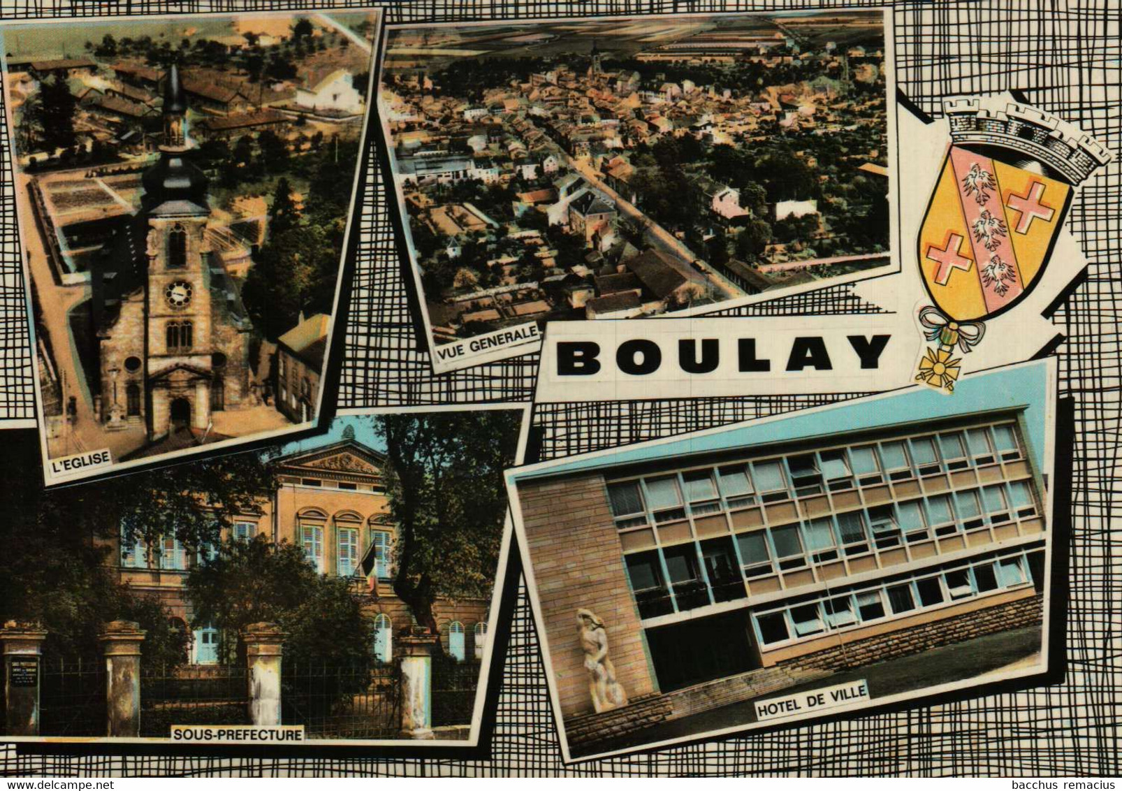BOULAY   Combier Imprimeur Macon Lu 3 - Boulay Moselle