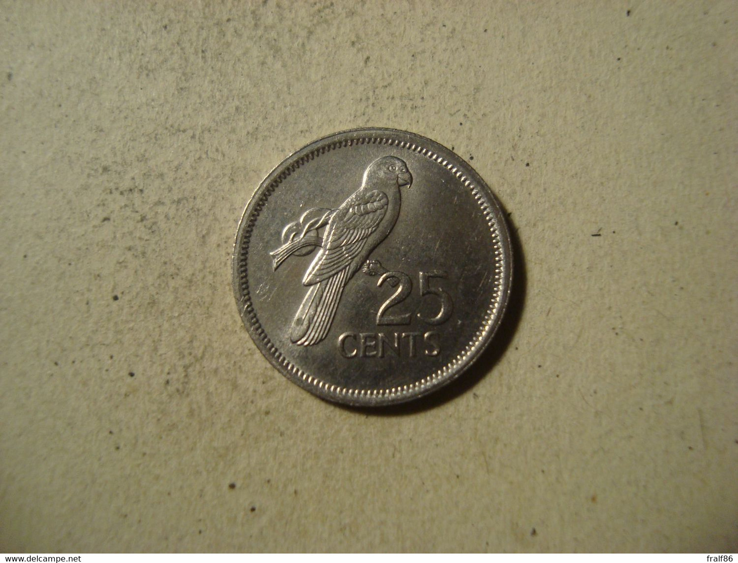 MONNAIE SEYCHELLES 25 CENTS 1982 - Seychelles