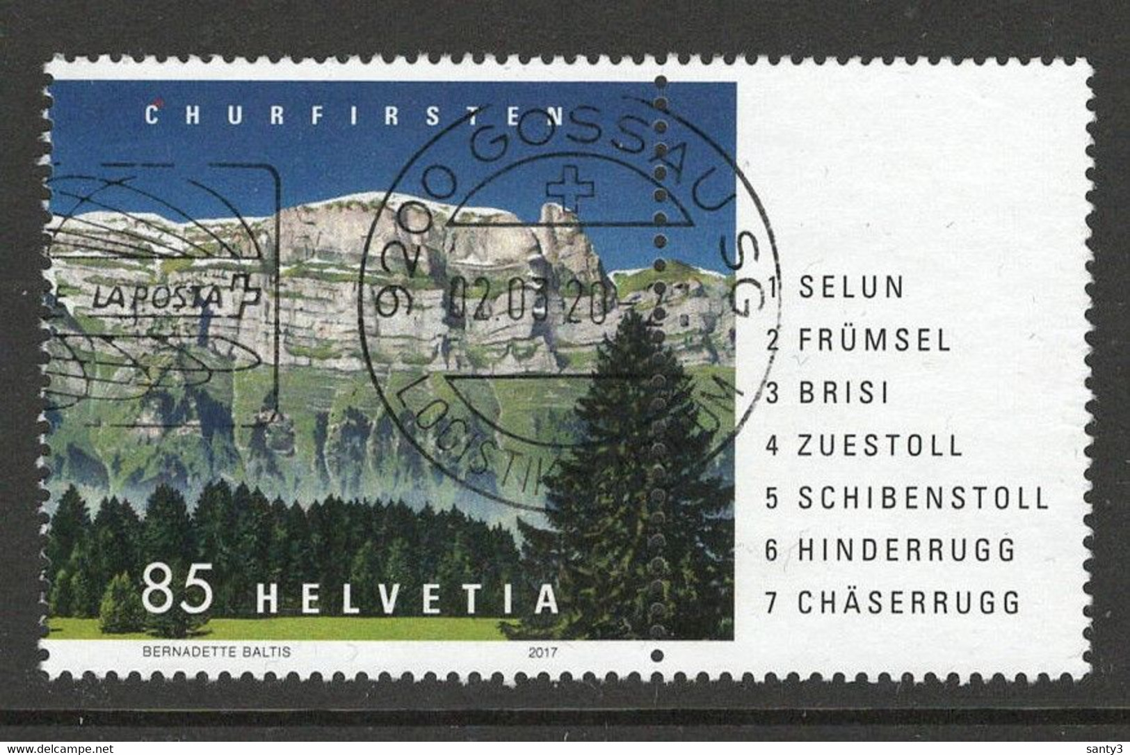 Zwitserland 2017 Mi 2490,  Prachtig Gestempeld - Used Stamps