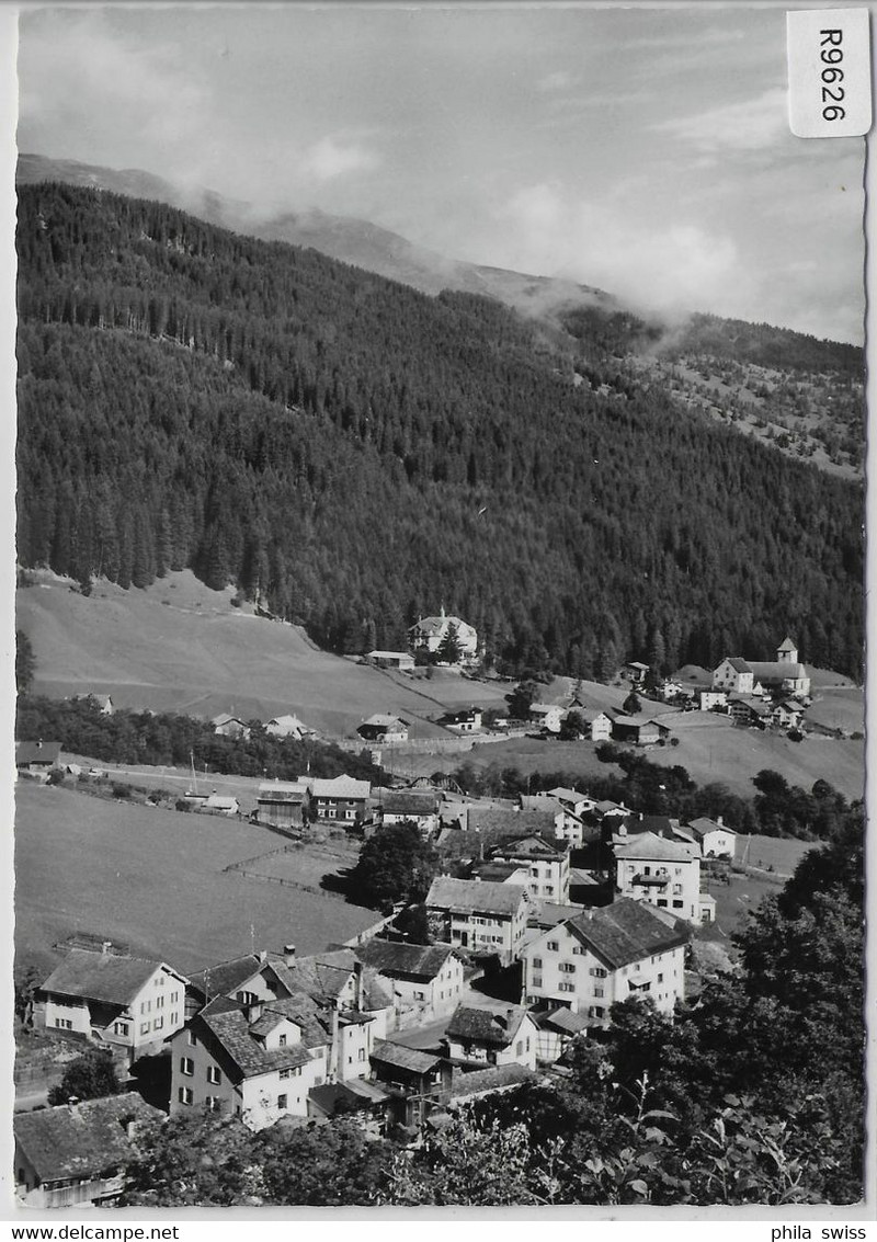 Churwalden - Dorfpartie Mit Kloster Und Lindenhof - Churwalden