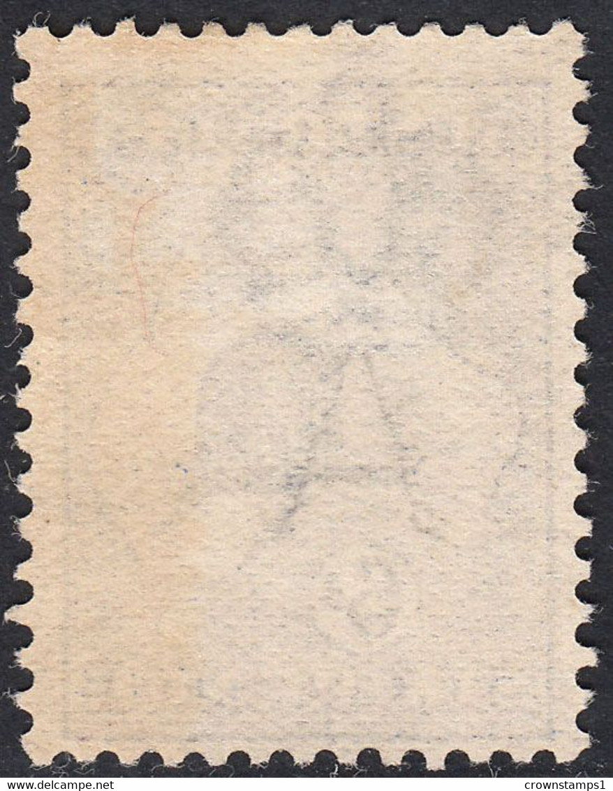 1913 AUSTRALIA KANGAROO 6d ULTRAMARINE (SG#9) MH VF - Ungebraucht