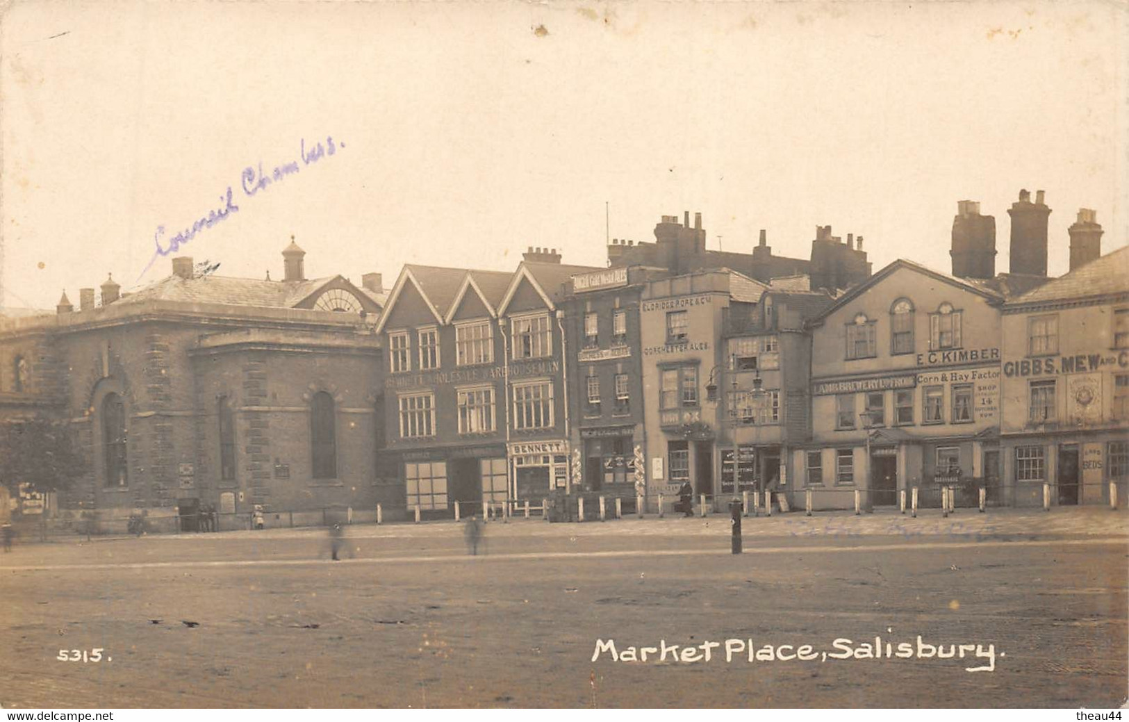 ¤¤  -  ROYAUME-UNIS   -   ANGLETERRE   -   SALISBURY   -   Carte-Photo   -   Market Place   -  ¤¤ - Salisbury