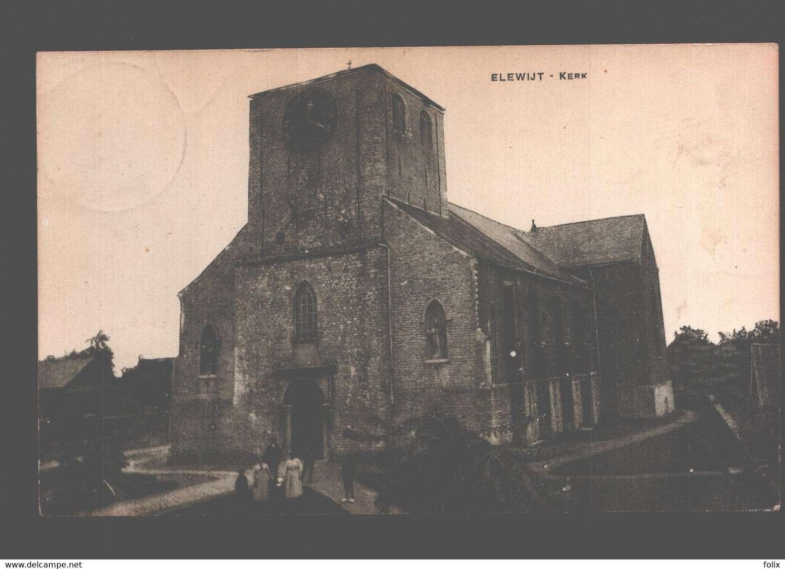 Elewijt - Kerk - Kerk Zonder Toren: 1919 - Zemst