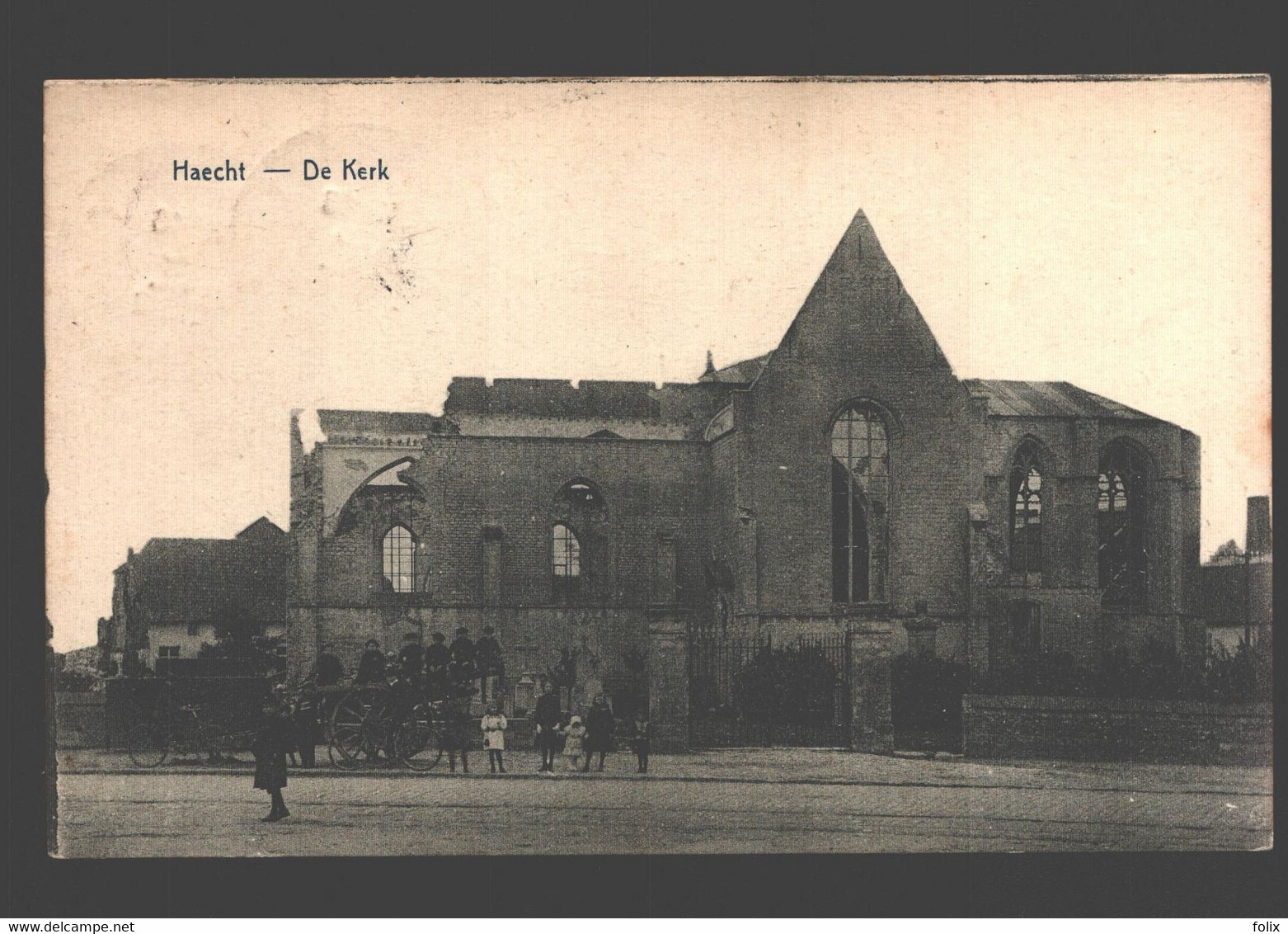 Haacht / Haecht - De Kerk - Geanimeerd - 1922 - Haacht