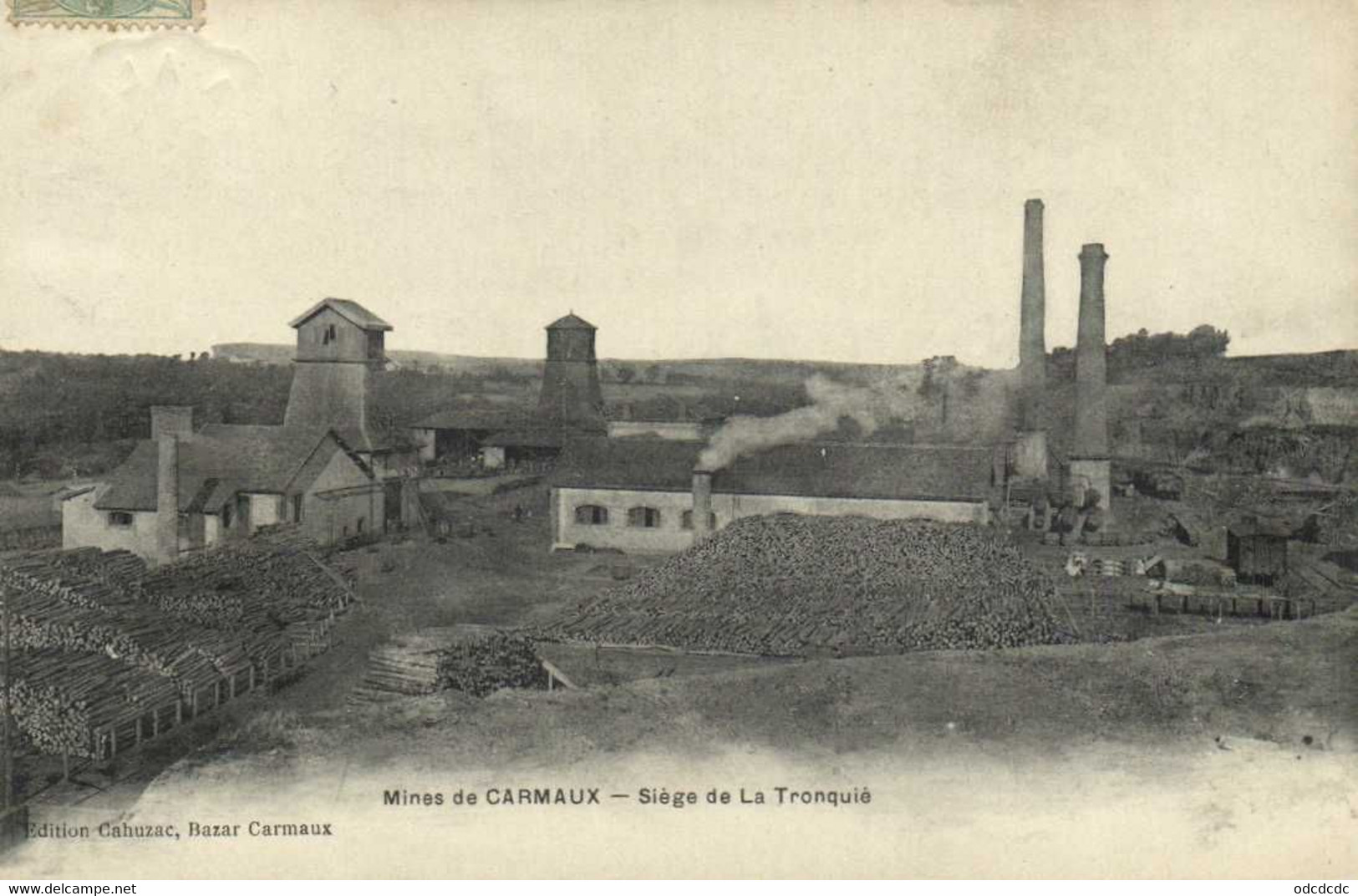 MINES DE CARMAUX  Siège De La Tronquié  RV - Carmaux