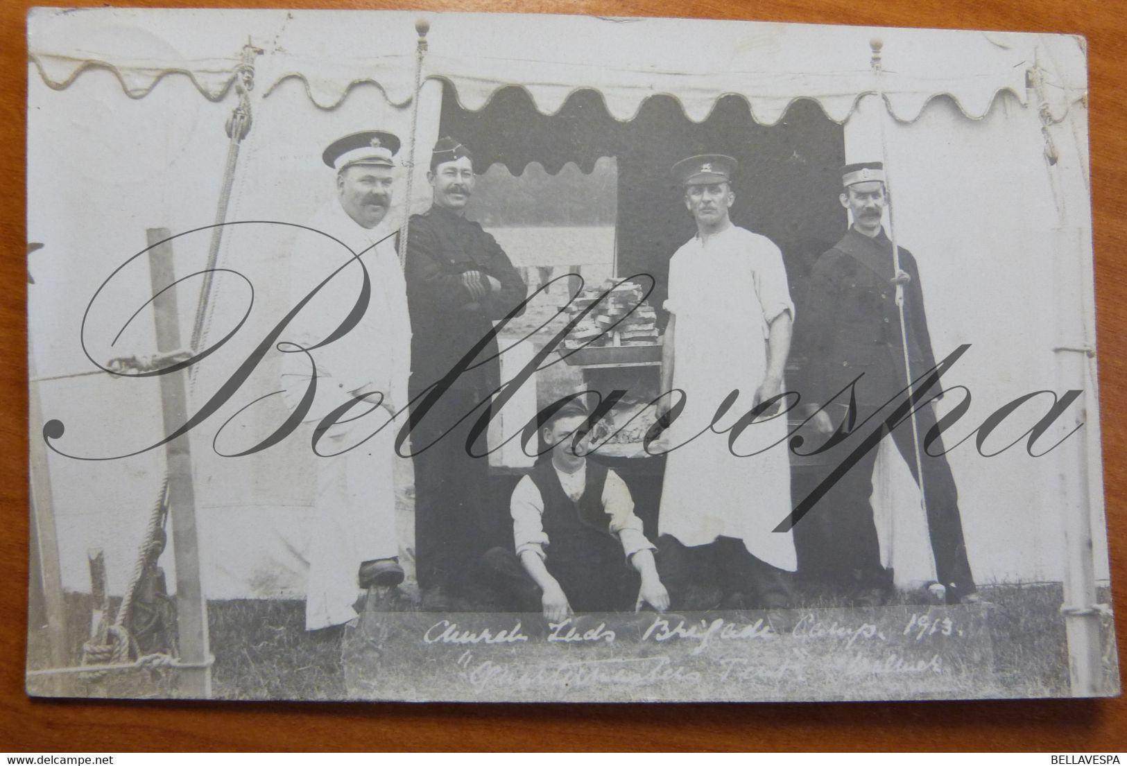 Walmer Kent UK. Church Lads Brigade Camp 1913 . Kitchen? Veldkeuken - Autres & Non Classés