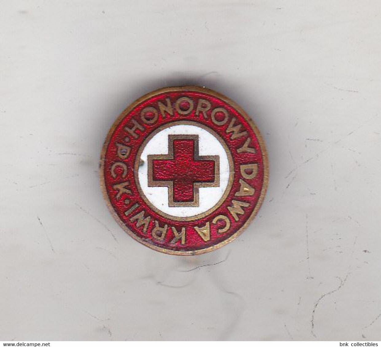 Poland Pin Badge - Red Cross Pin Badge - Médical