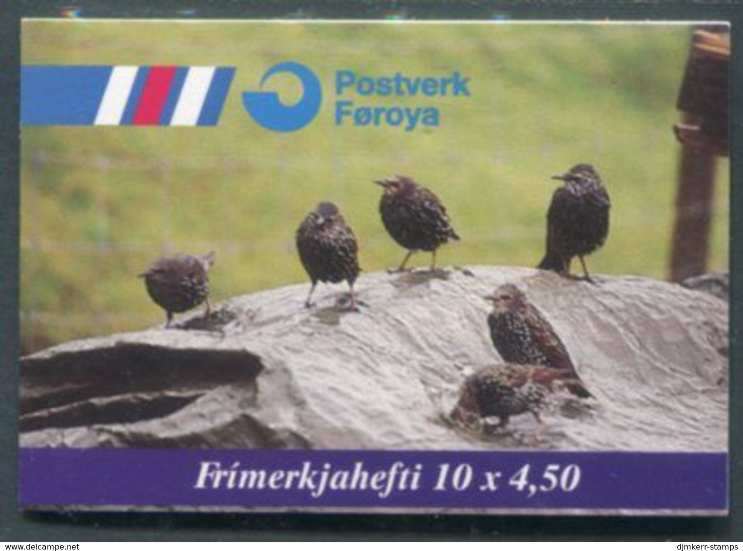 FAROE IS. 1998 Birds Booklet MNH / **.  Michel 332-33, MH15 - Faroe Islands