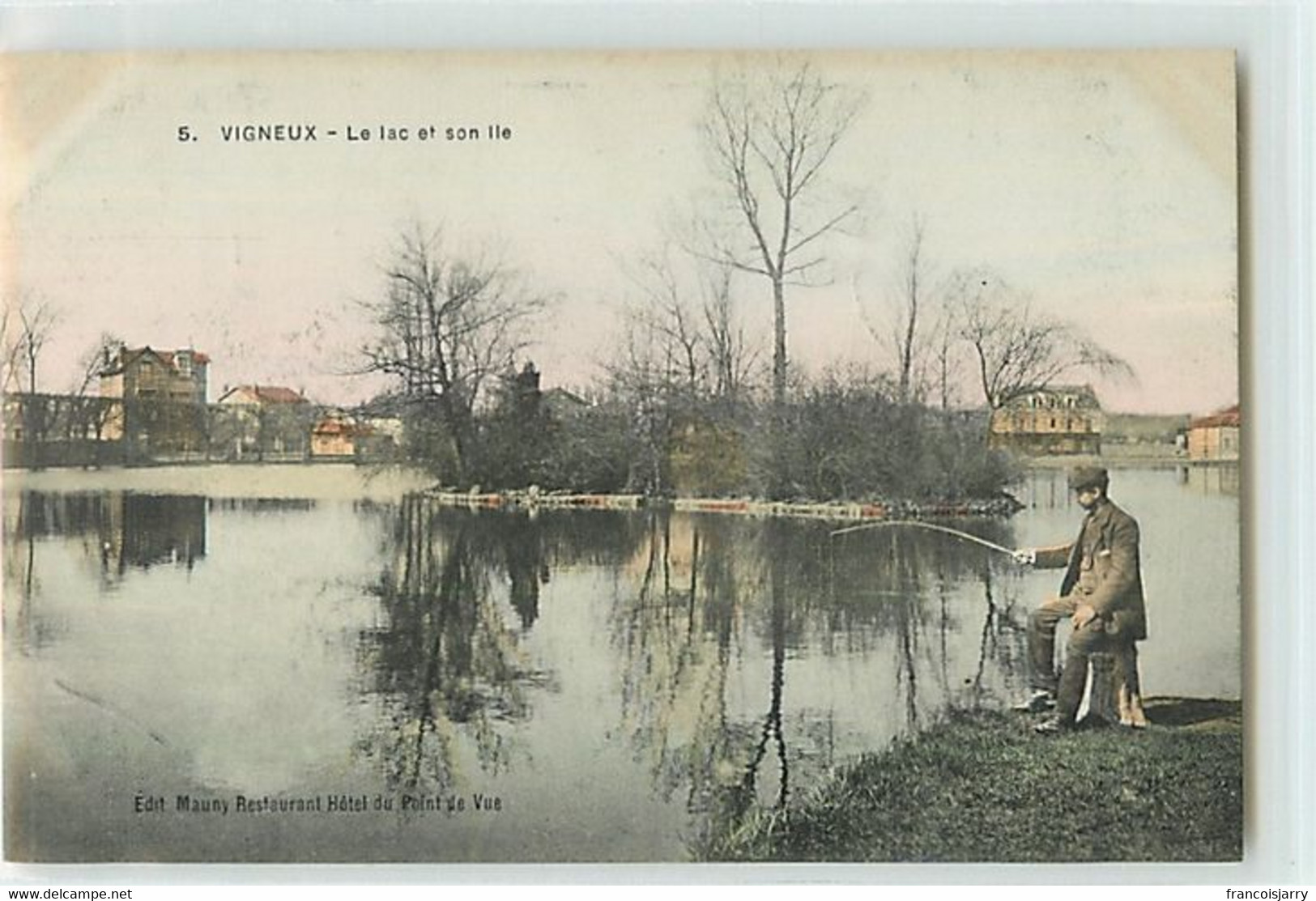 8455 - VIGNEUX SUR SEINE - LE LAC ET SON ILE - Vigneux Sur Seine