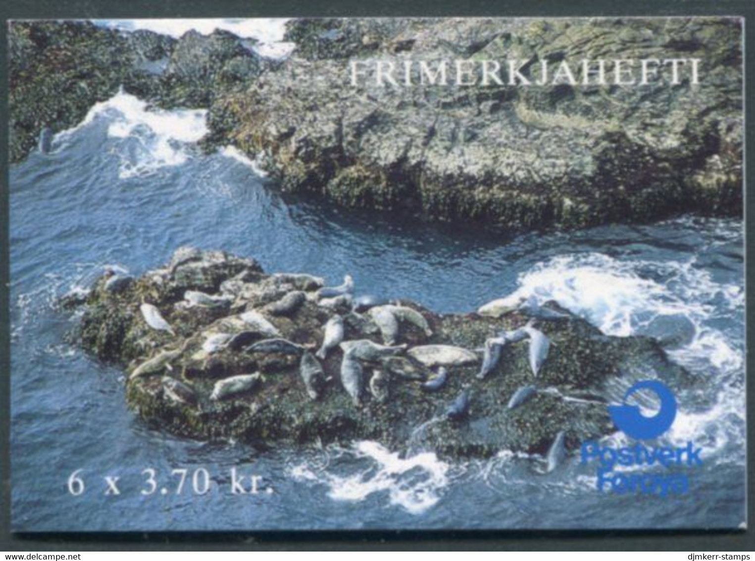 FAROE IS. 1992 Seals Booklet MNH / **.  Michel 235-36, MH5 - Faroe Islands