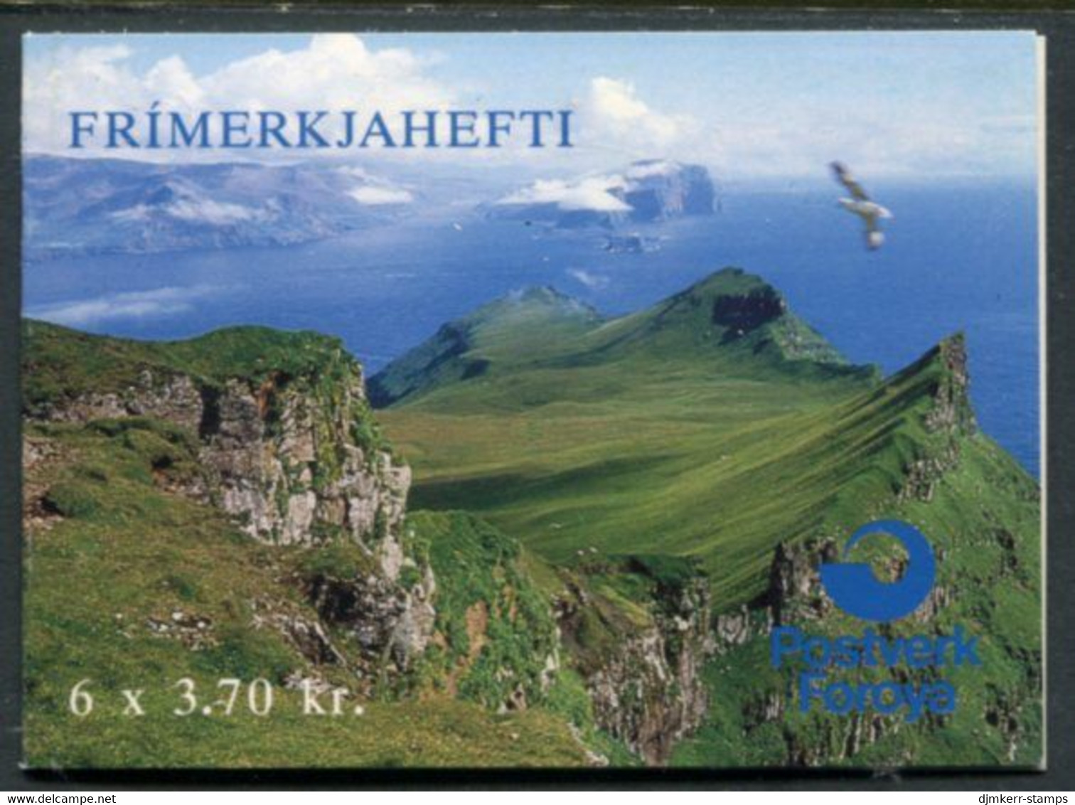 FAROE IS. 1991 Sea Birds Booklet MNH / **.  Michel 221-22, MH4 - Islas Faeroes