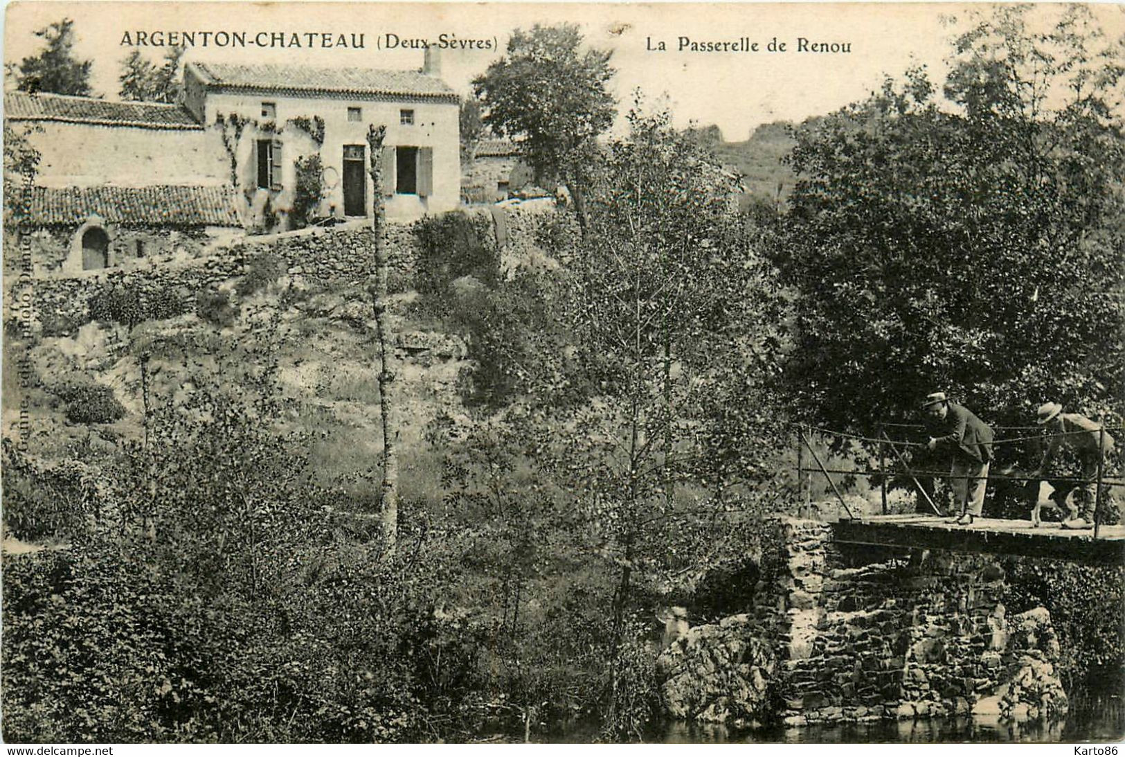 Argenton Château * La Passerelle De Renou * Pont - Argenton Chateau