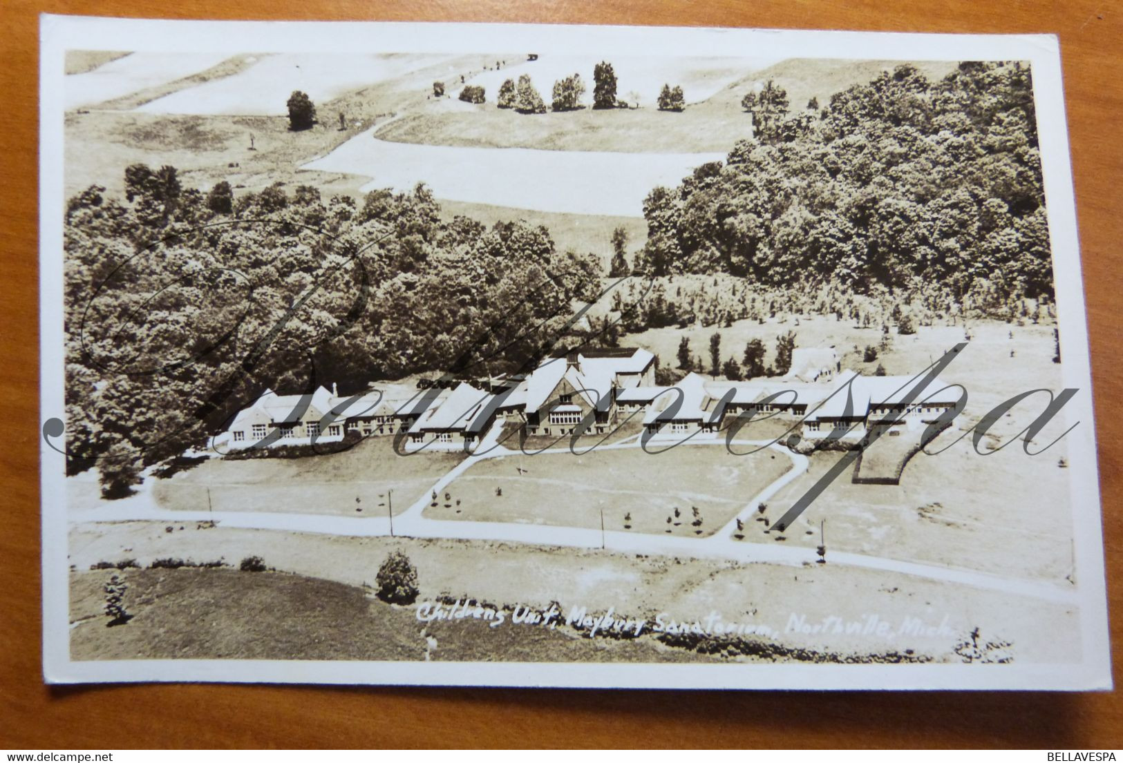 Maybury. Childrens Unit. Sanatorium. Healt. Northville. MI-Michigan. Birdview. Vue Aerienne. RPPC. - Other & Unclassified