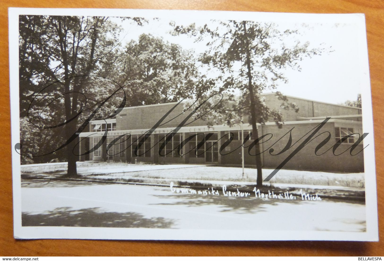 Northville.Community Center  MI-Michigan. . RPPC. - Andere & Zonder Classificatie