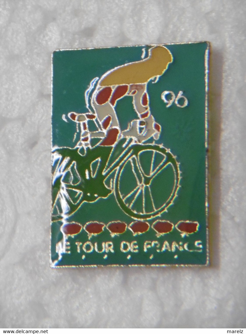 Pin's - LE TOUR DE FRANCE Cycliste Maillot Jaune -  Pins Badges AB Sport Cyclisme - Cyclisme