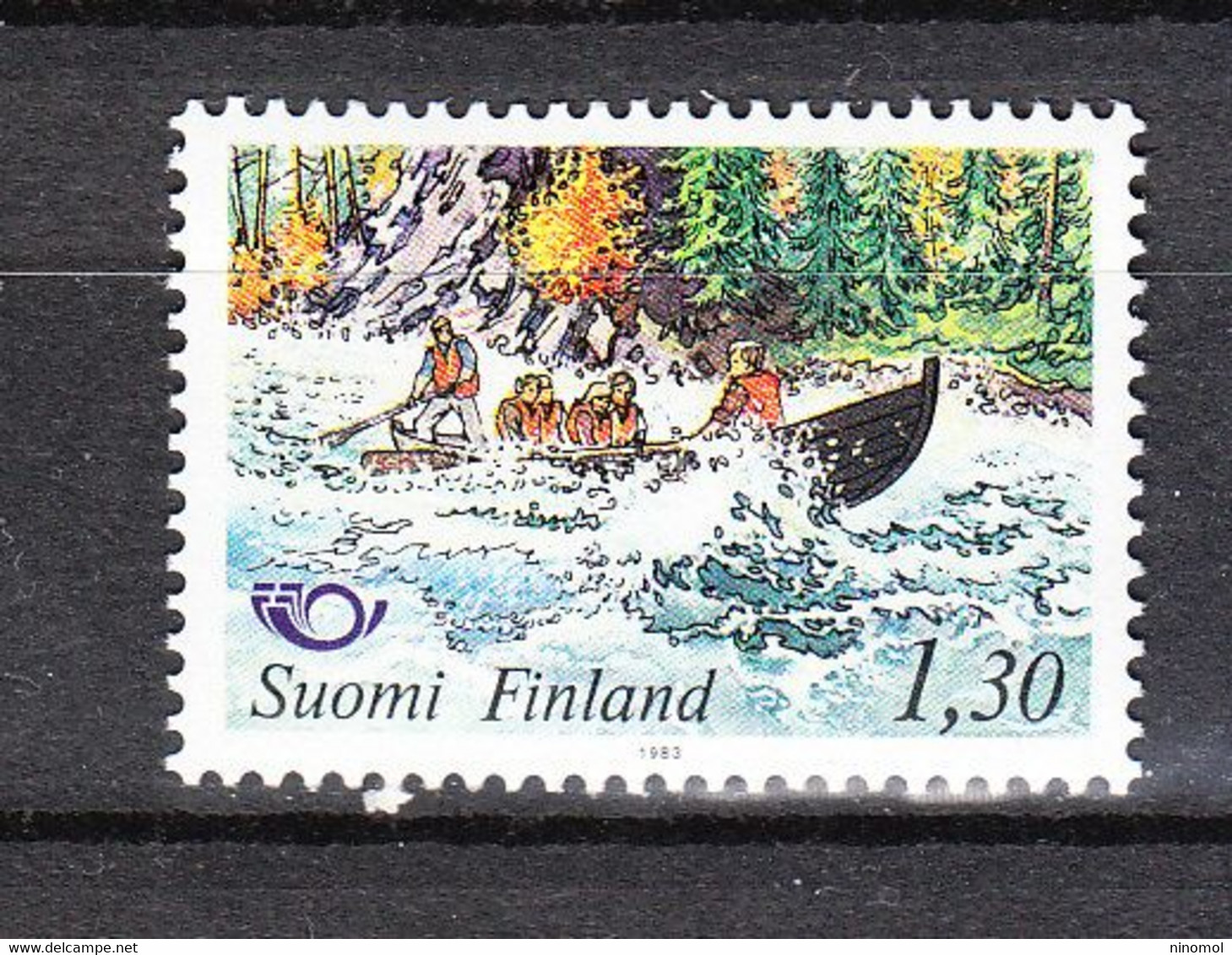 Finlandia   -  1983.  Rafting. MNH - Rafting