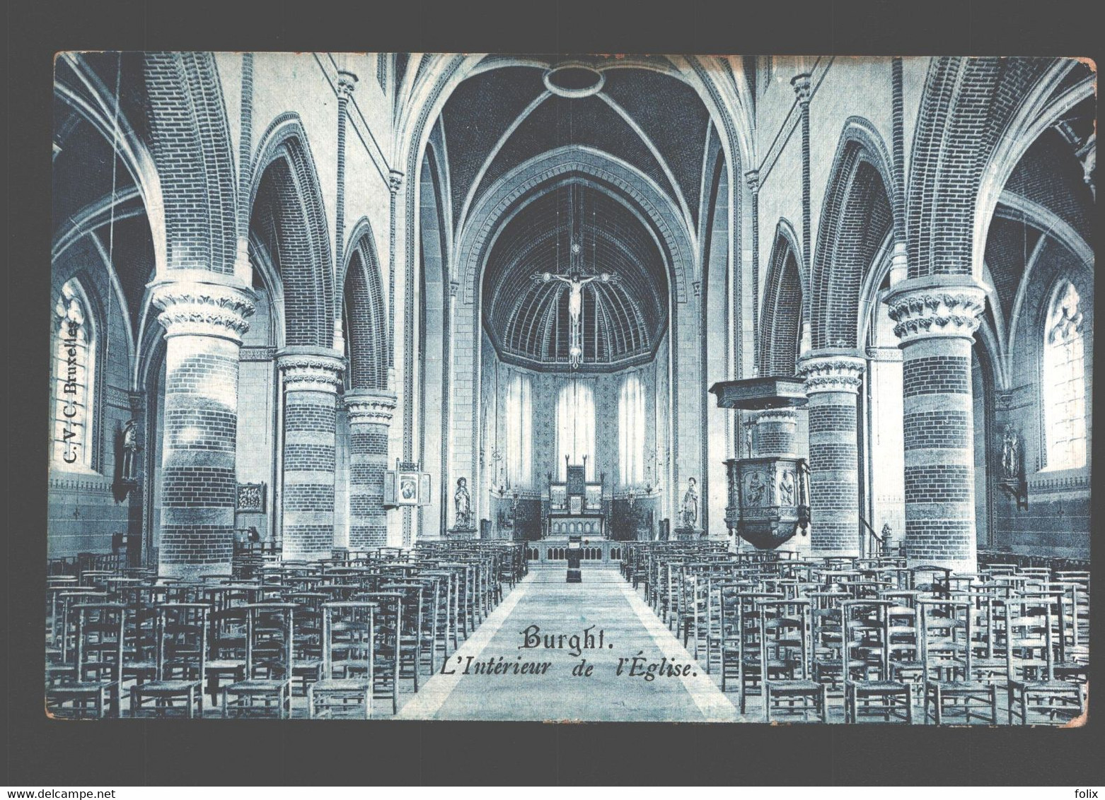 Burcht / Burght - L'intérieur De église - Zwijndrecht