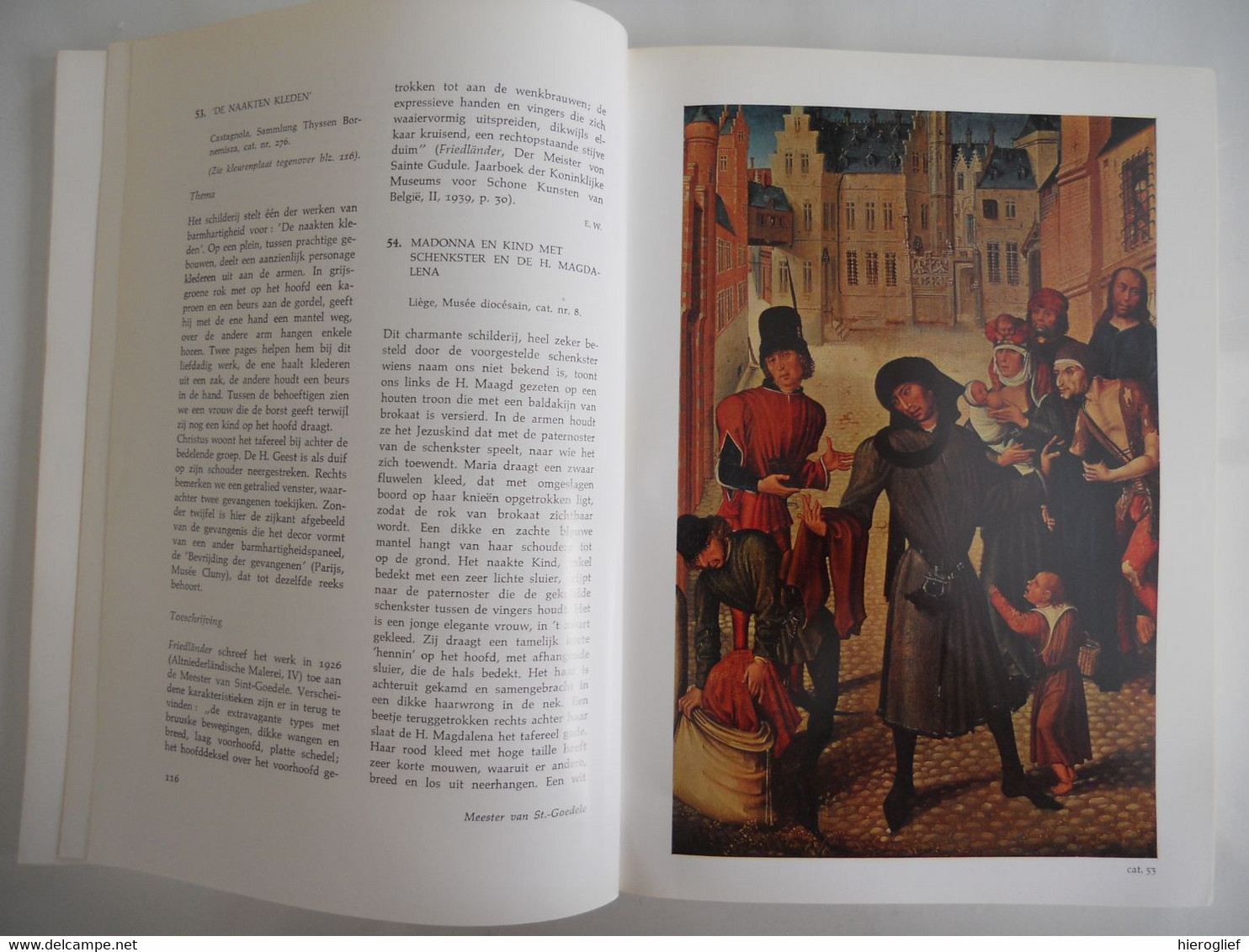 ANONIEME VLAAMSE PRIMITIEVEN catalogus met wetenschappelijke bijdrage tentoonstelling BRUGGE 1969 meesters schilderkunst