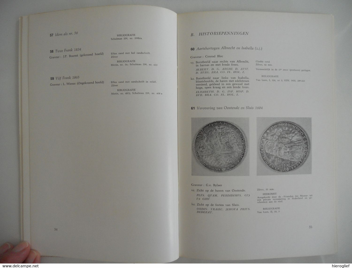 BRUGGE STEDELIJKE MUSEA aanwinsten 1965 catalogus schilderijen beelden edelsmeedwerk munten penningen kant glas meubels