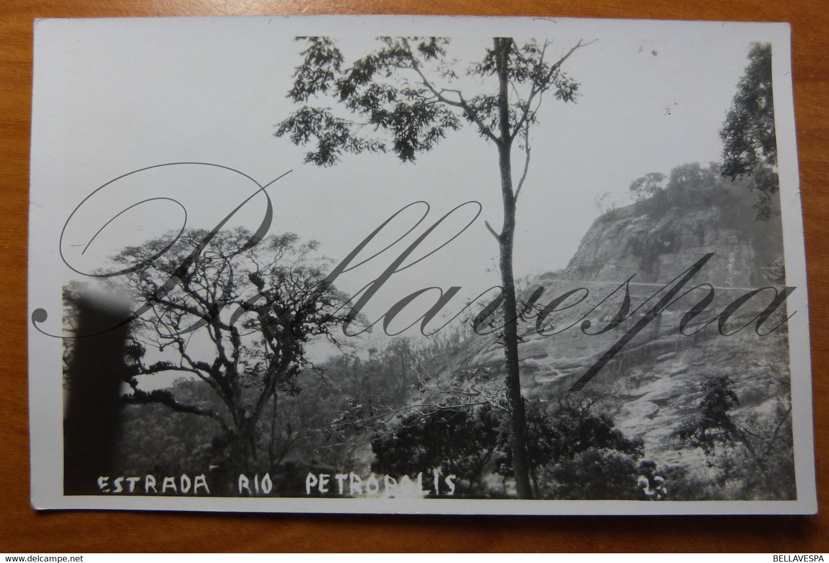 Petropolis. Estrada Rio.  Brasil Bresil. RPPC - Recife