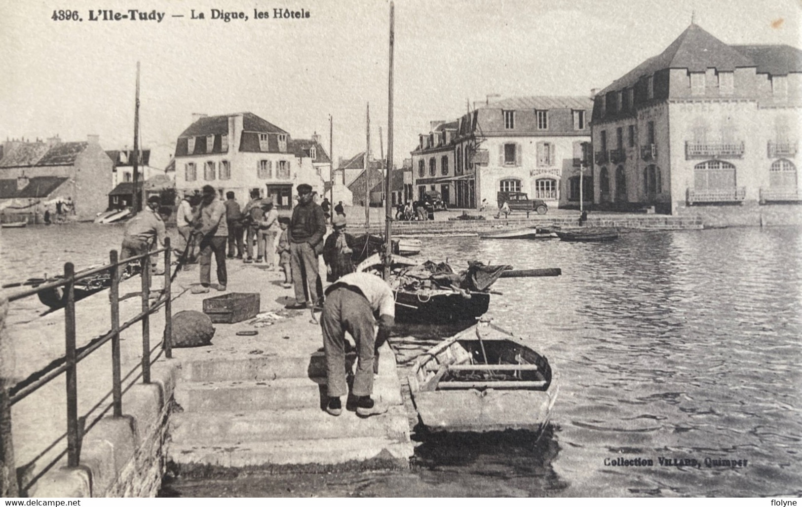 L’île Tudy - La Digue - Les Hôtels - Pêcheurs Bateaux - Ile Tudy