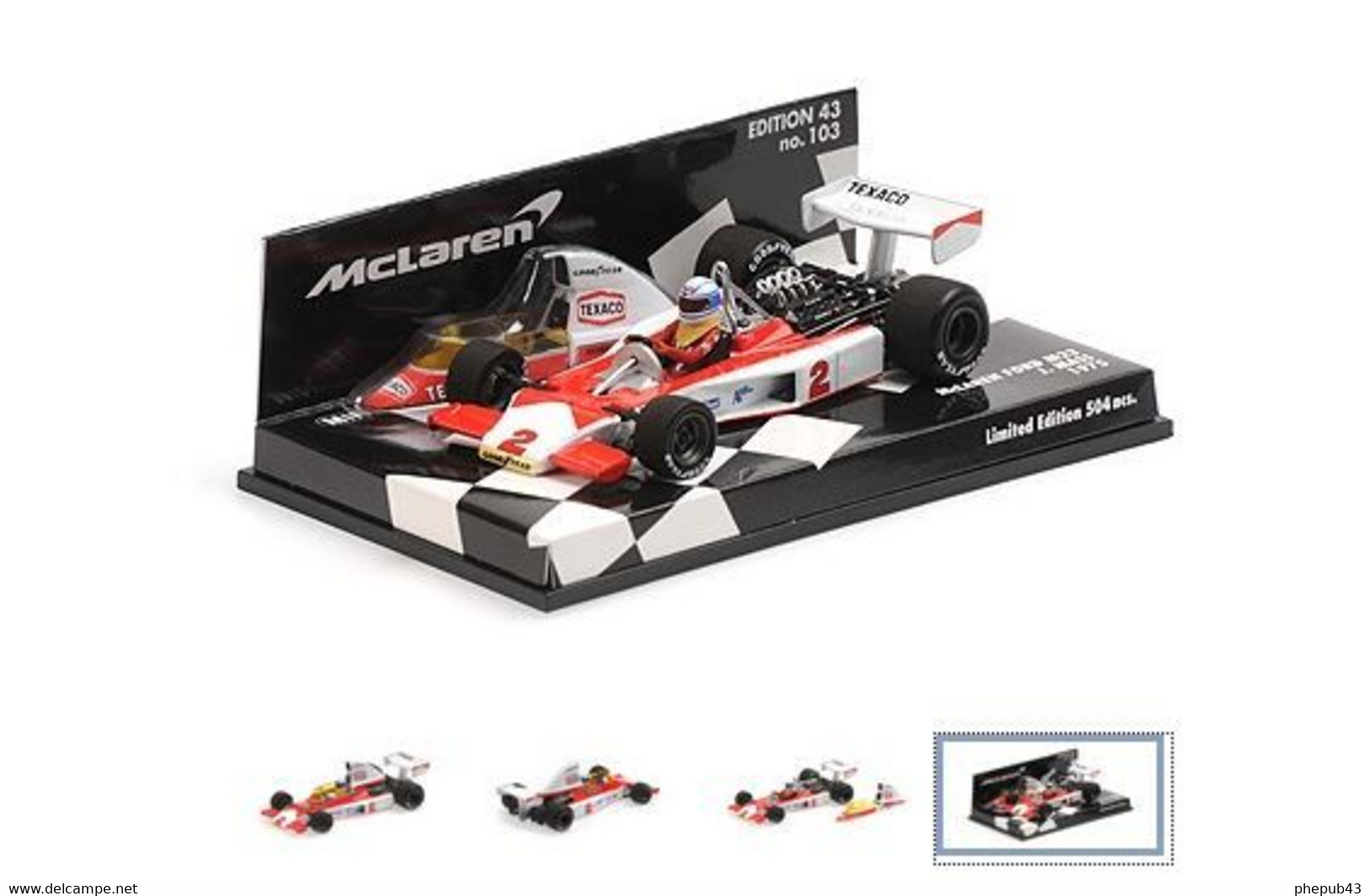 McLaren Ford M23 - Texaco - Jochen Mass - GP FI 1975 #2 - Minichamps - Minichamps