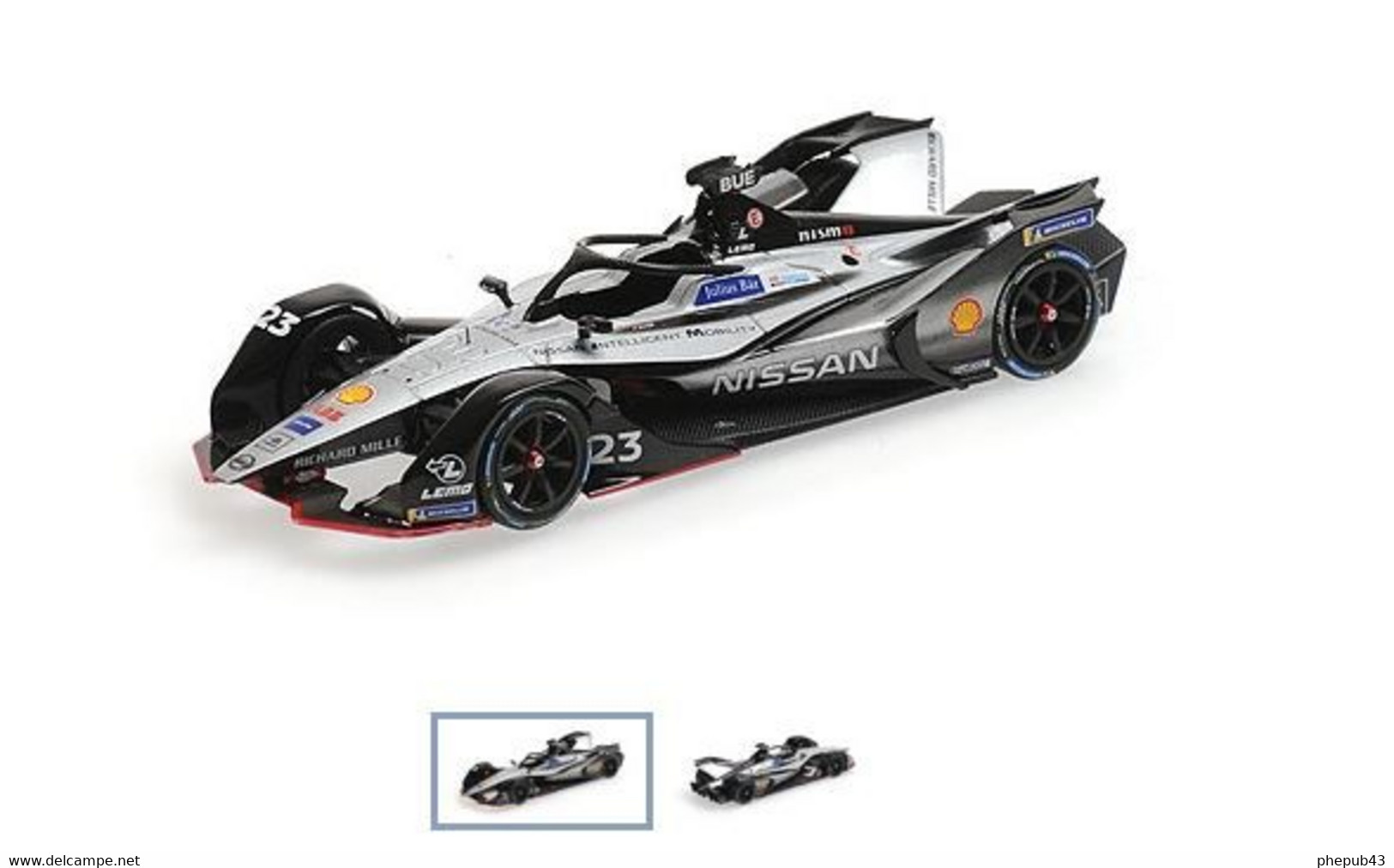 Nissan E.Dams - Sebastien Buemi - EPrix FE Season 5 2018 #23 - Minichamps - Minichamps