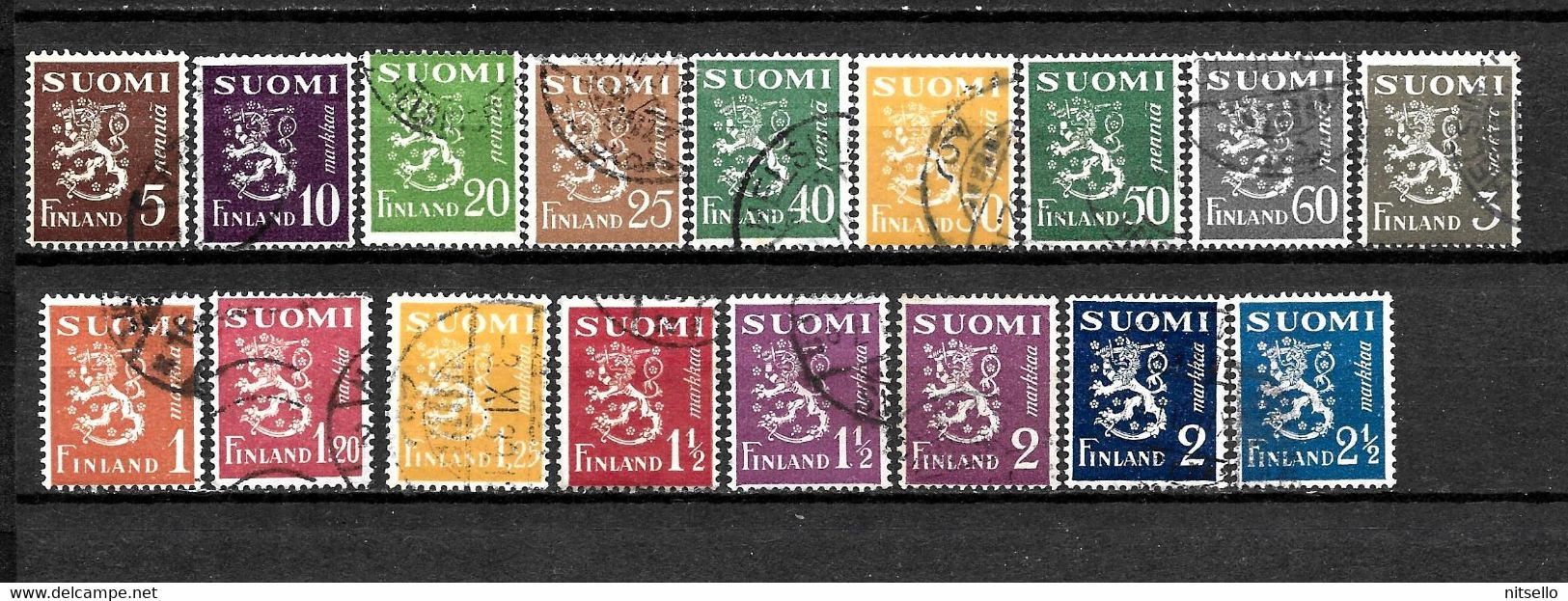 LOTE 2211  ///  FINLANDIA  -  YVERT Nº: 141/152    ¡¡¡ OFERTA - LIQUIDATION - JE LIQUIDE !!! - Used Stamps