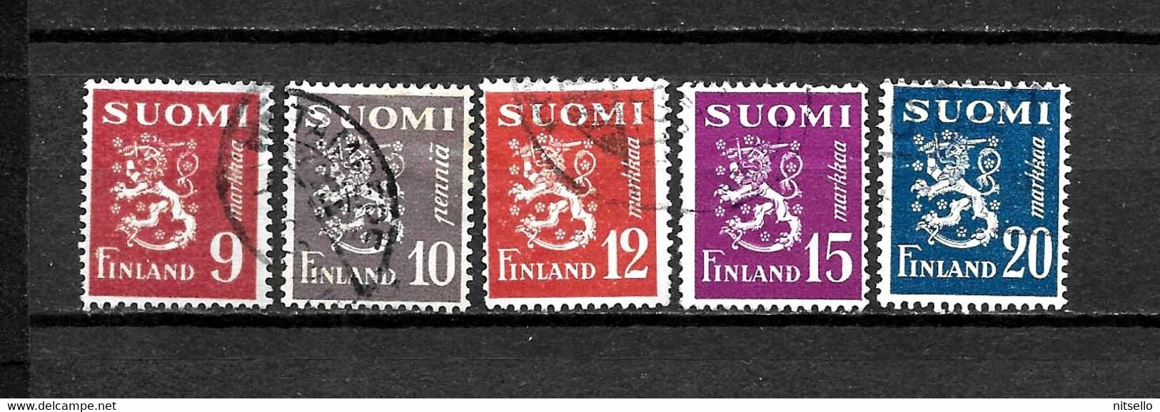 LOTE 2211  ///  FINLANDIA  -  YVERT Nº: 363/367   ¡¡¡ OFERTA - LIQUIDATION - JE LIQUIDE !!! - Used Stamps