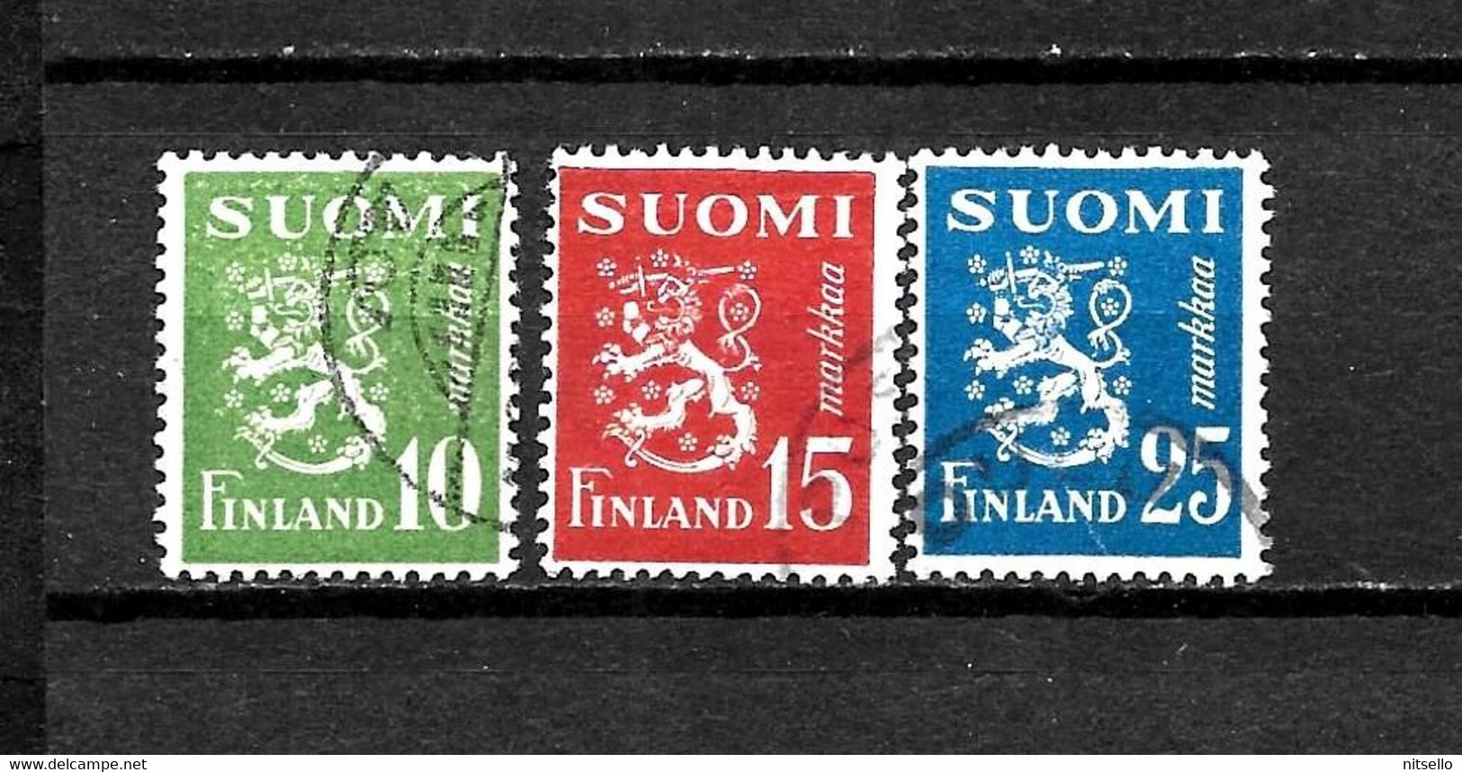 LOTE 2211  ///  FINLANDIA  -  YVERT Nº: 384/386   ¡¡¡ OFERTA - LIQUIDATION - JE LIQUIDE !!! - Used Stamps